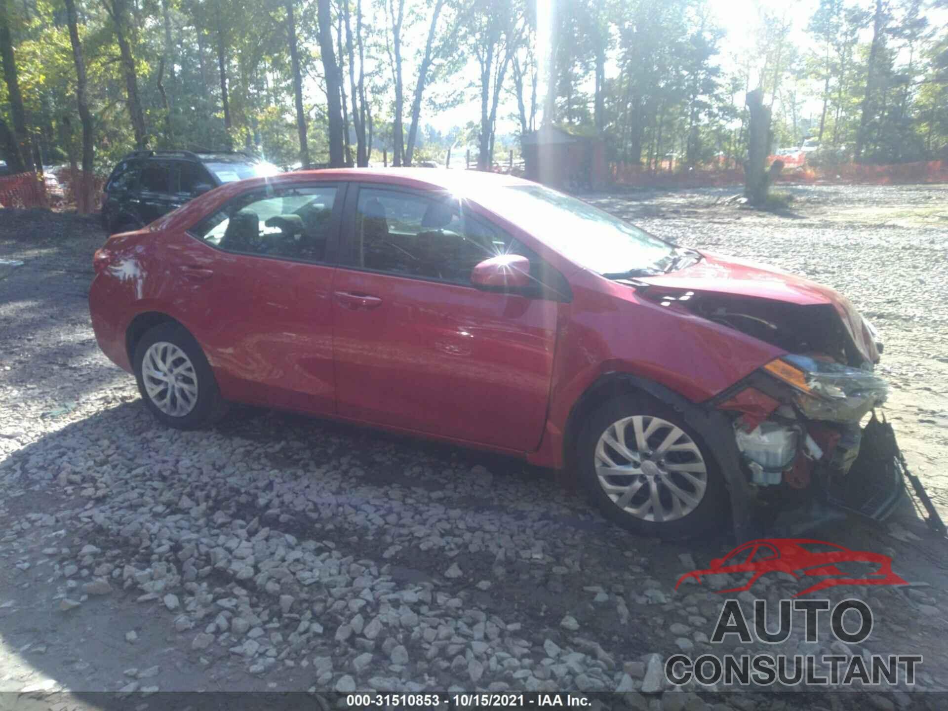 TOYOTA COROLLA 2019 - 2T1BURHE4KC239528