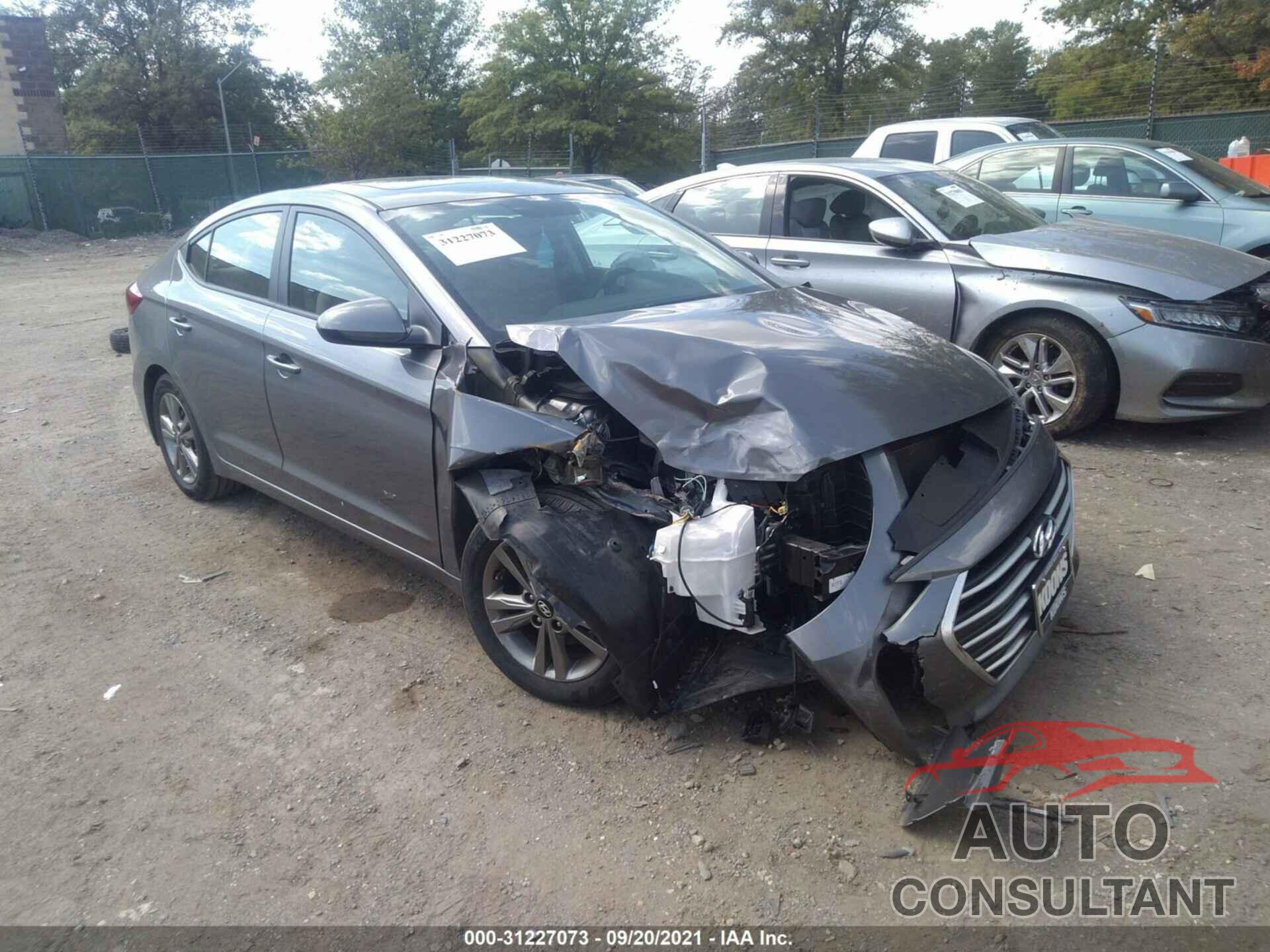 HYUNDAI ELANTRA 2018 - 5NPD84LF5JH269617