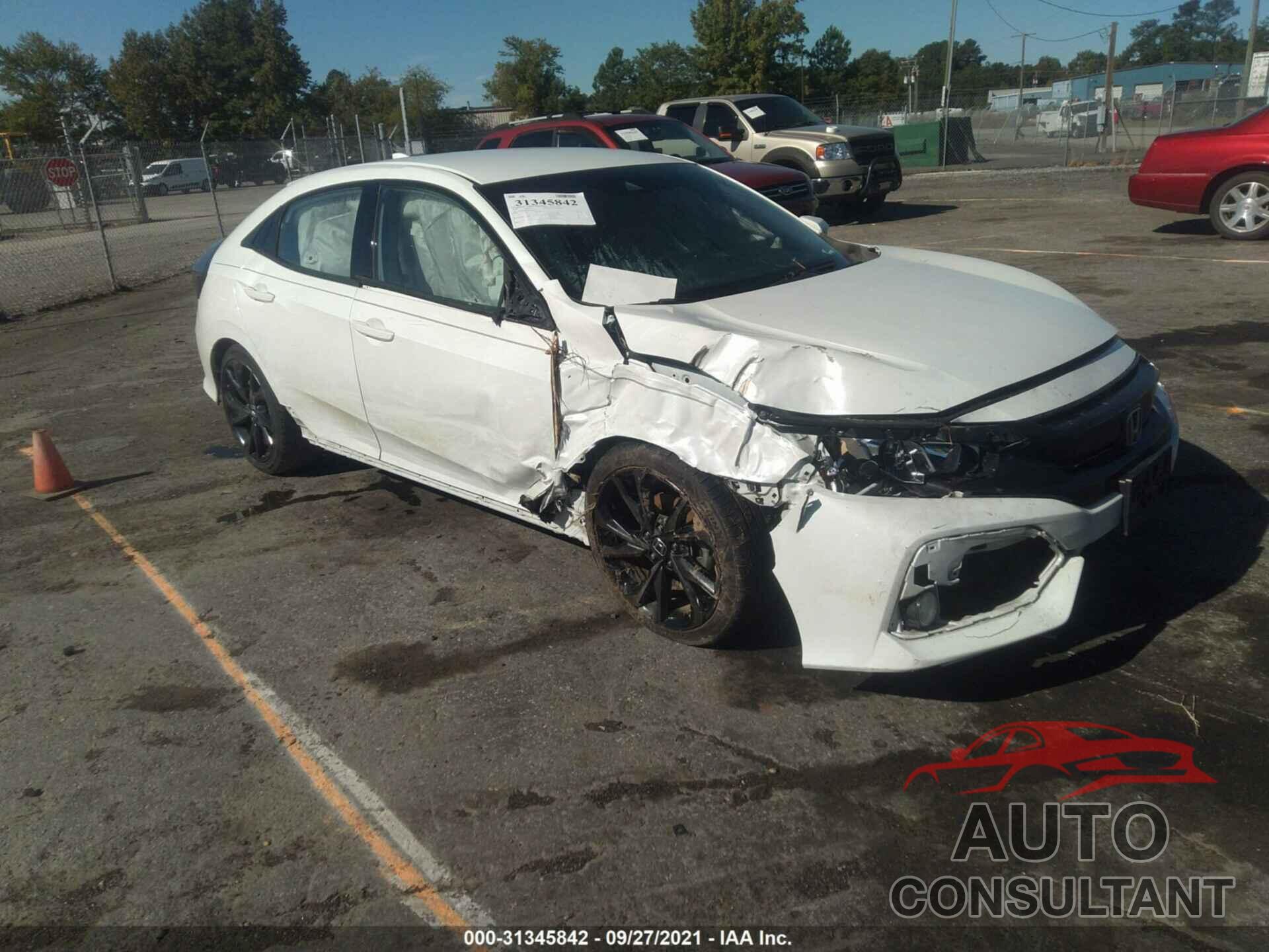 HONDA CIVIC HATCHBACK 2019 - SHHFK7H47KU221327