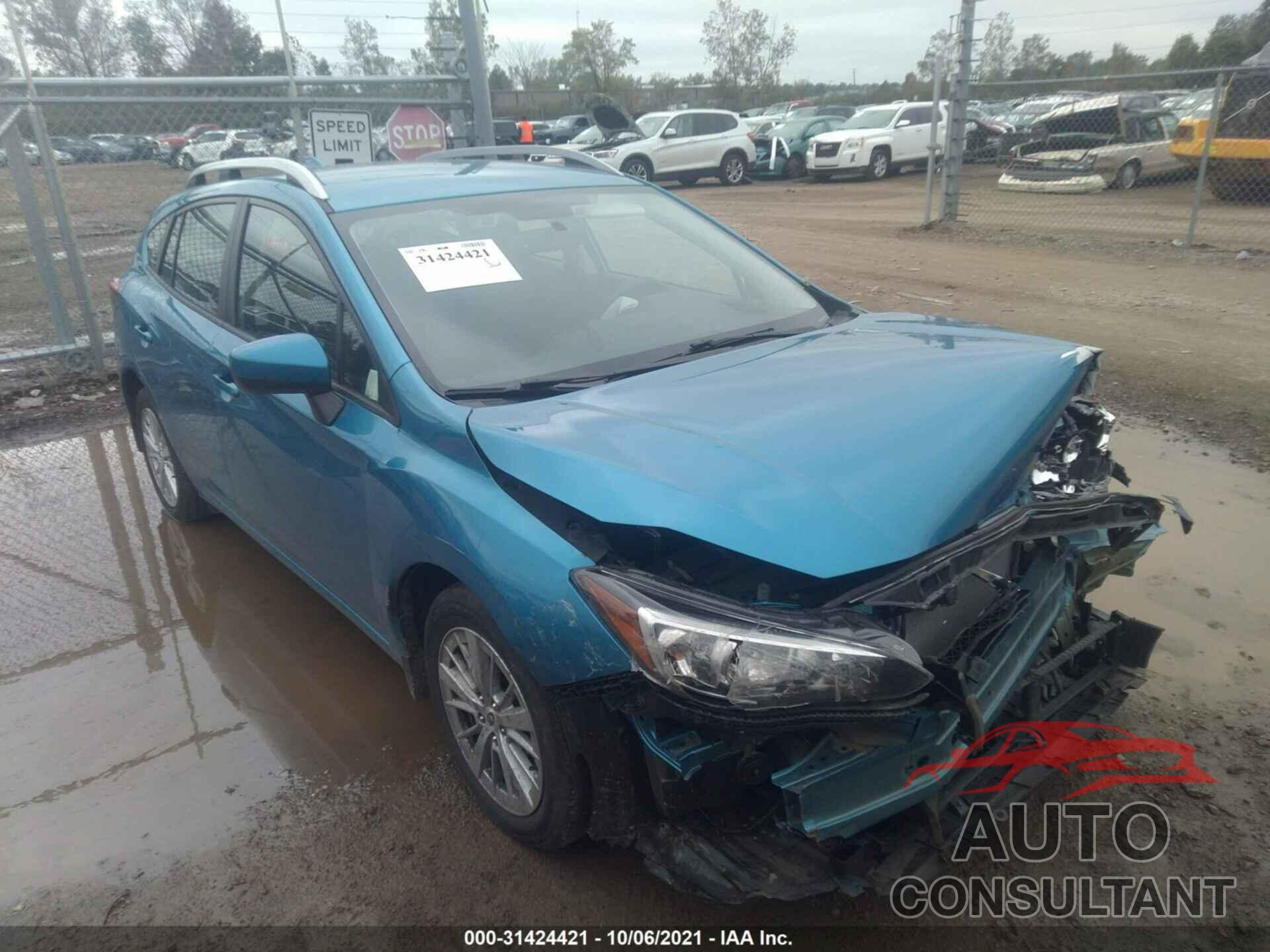 SUBARU IMPREZA 2018 - 4S3GTAD60J3753313