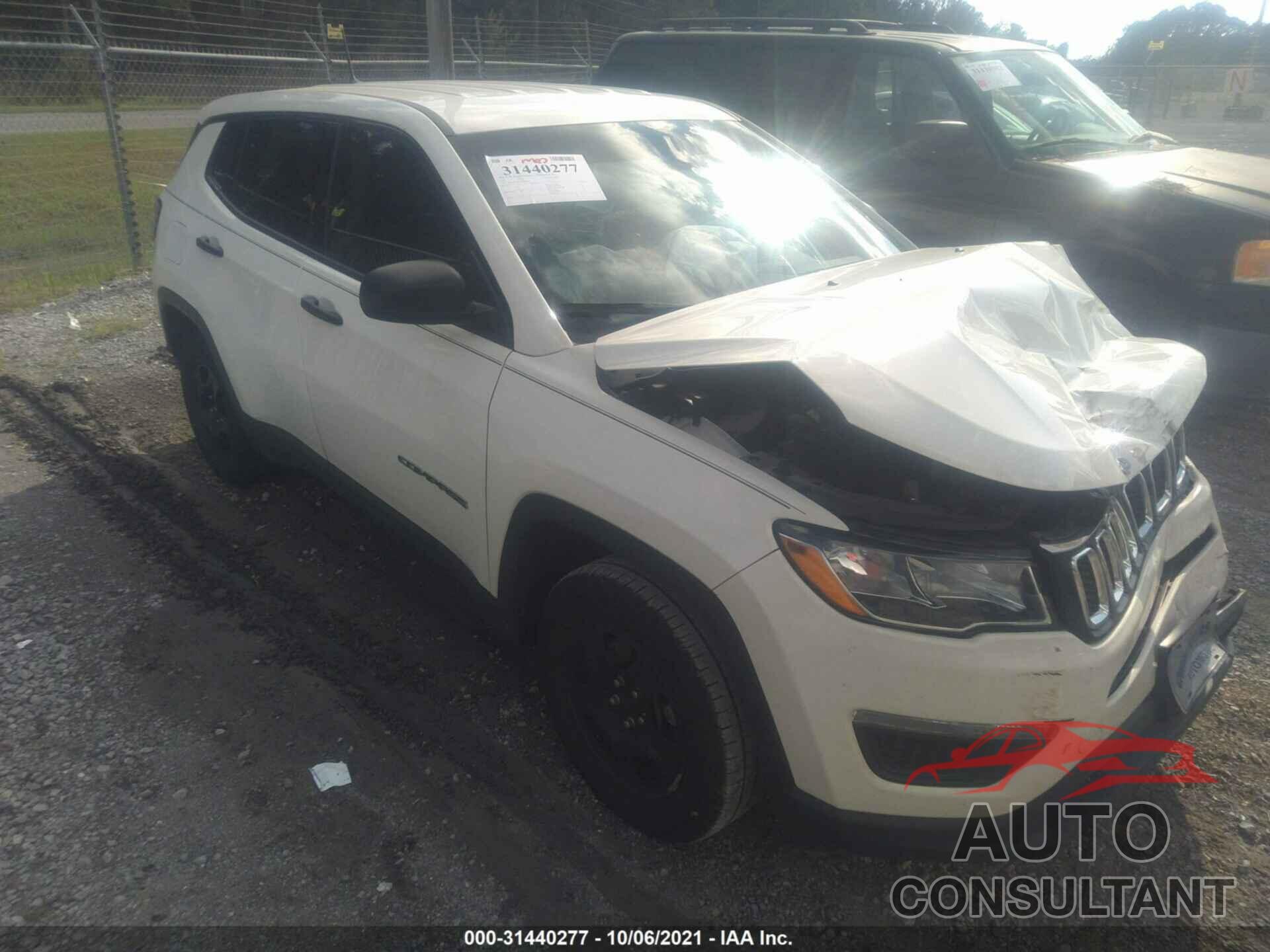 JEEP COMPASS 2021 - 3C4NJCAB5MT542644