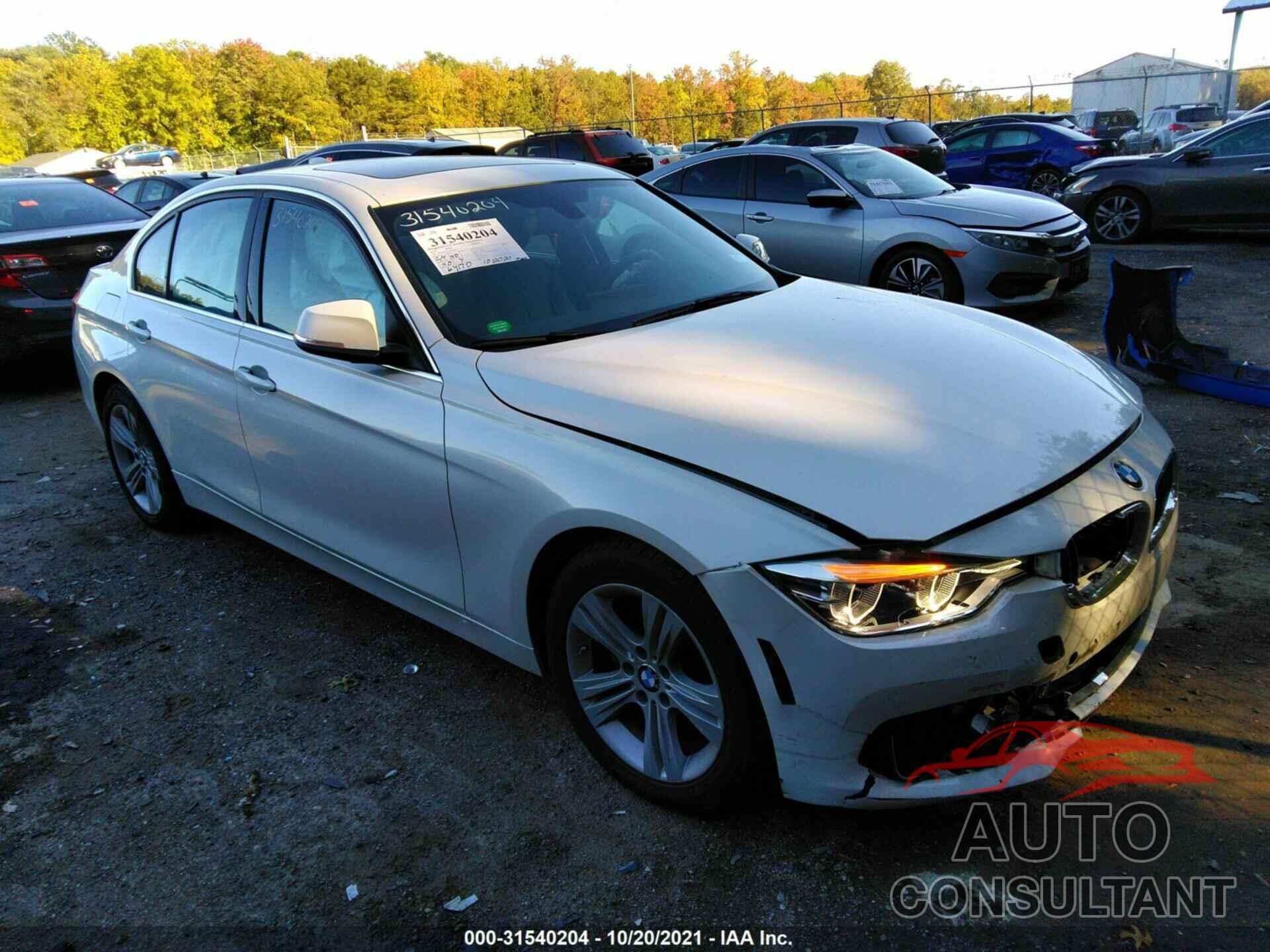 BMW 3 SERIES 2016 - WBA8E3C51GK502931