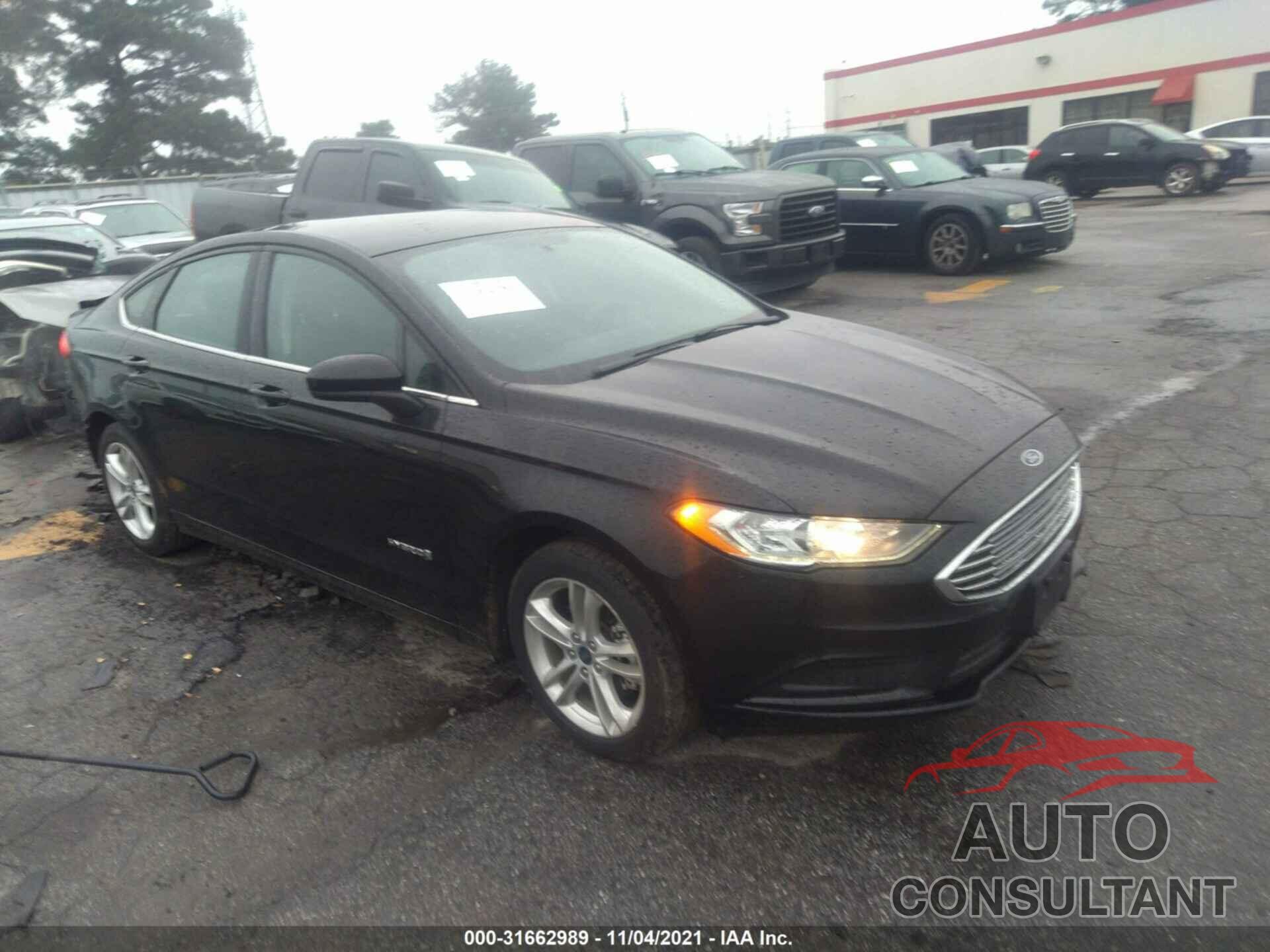 FORD FUSION HYBRID 2018 - 3FA6P0LU5JR225879