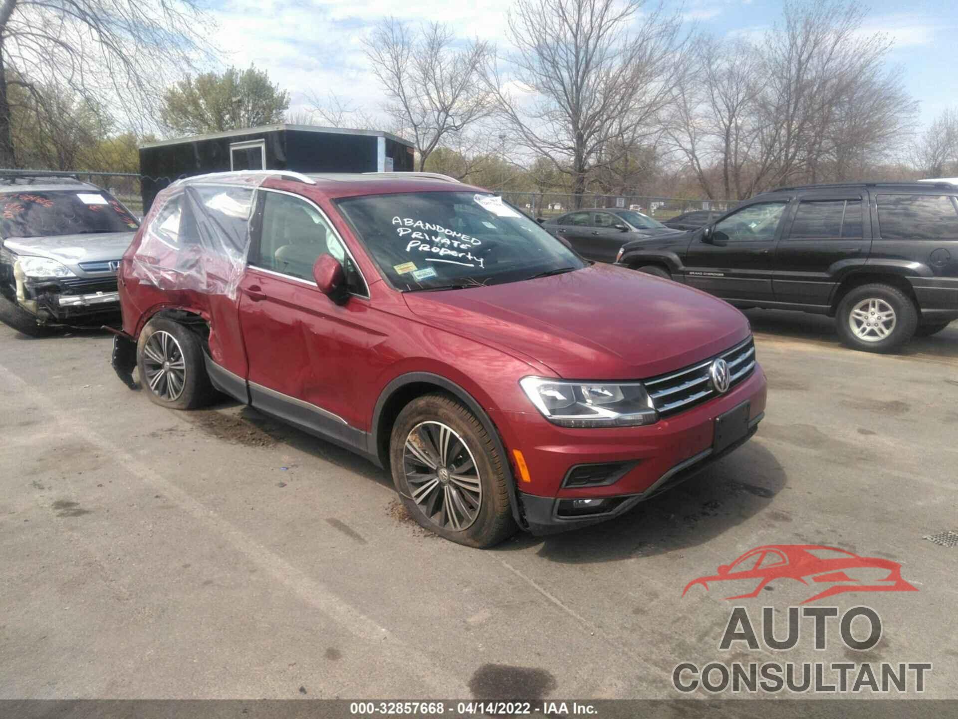 VOLKSWAGEN TIGUAN 2018 - 3VV2B7AXXJM020621