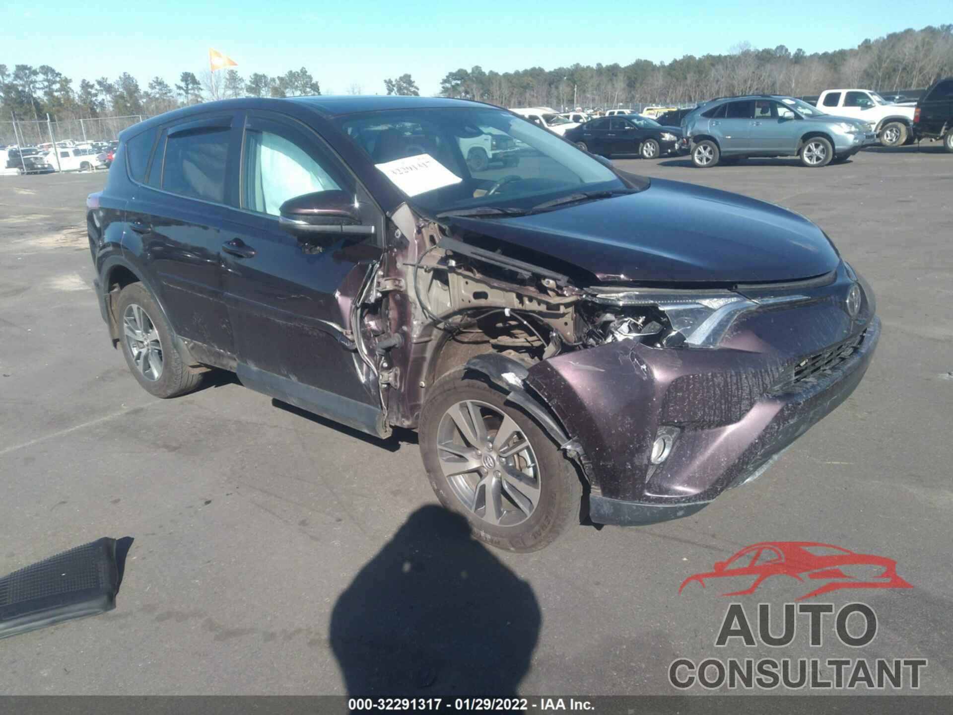 TOYOTA RAV4 2018 - 2T3WFREV6JW521593