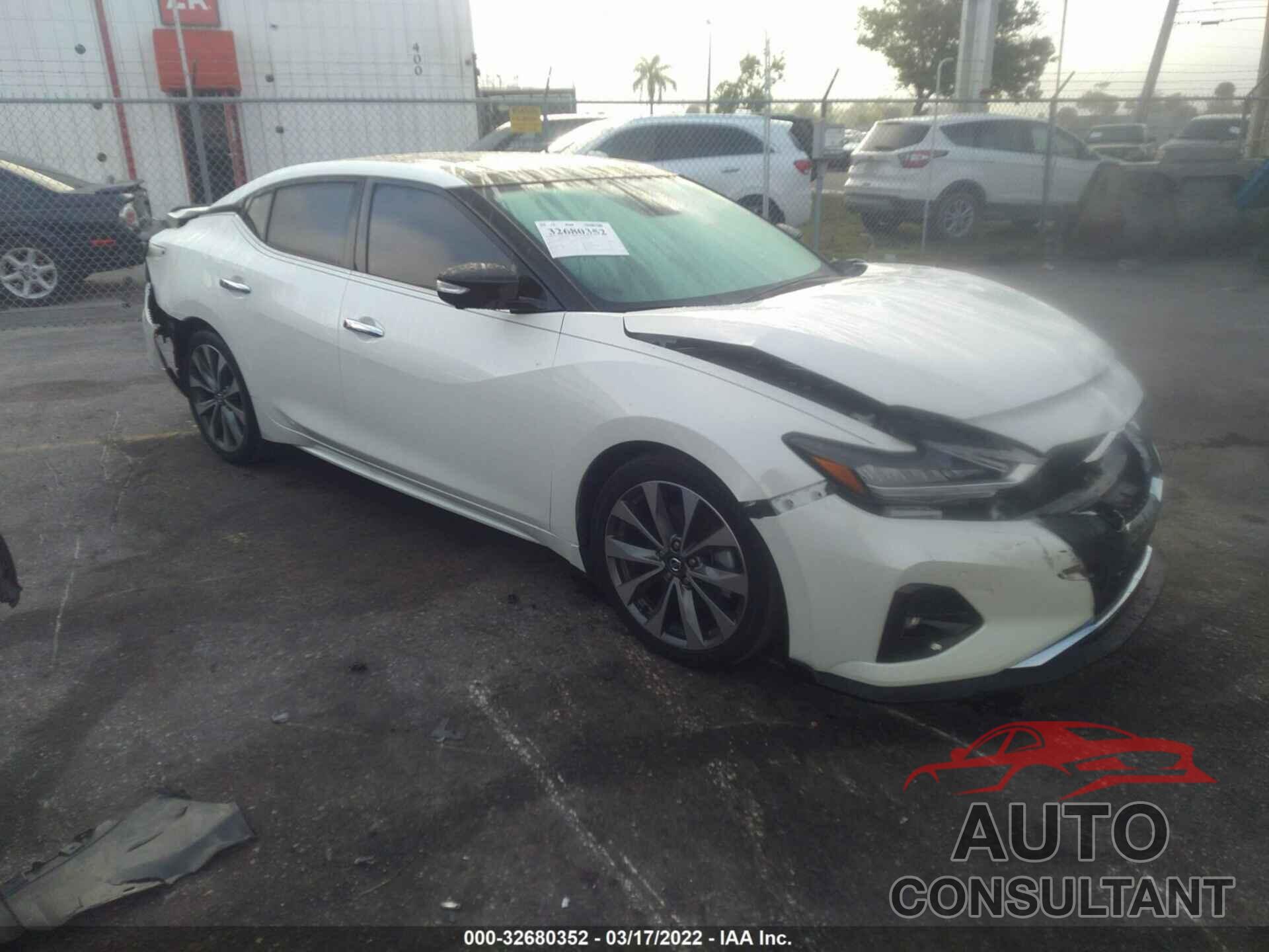 NISSAN MAXIMA 2021 - 1N4AA6FV6MC507972