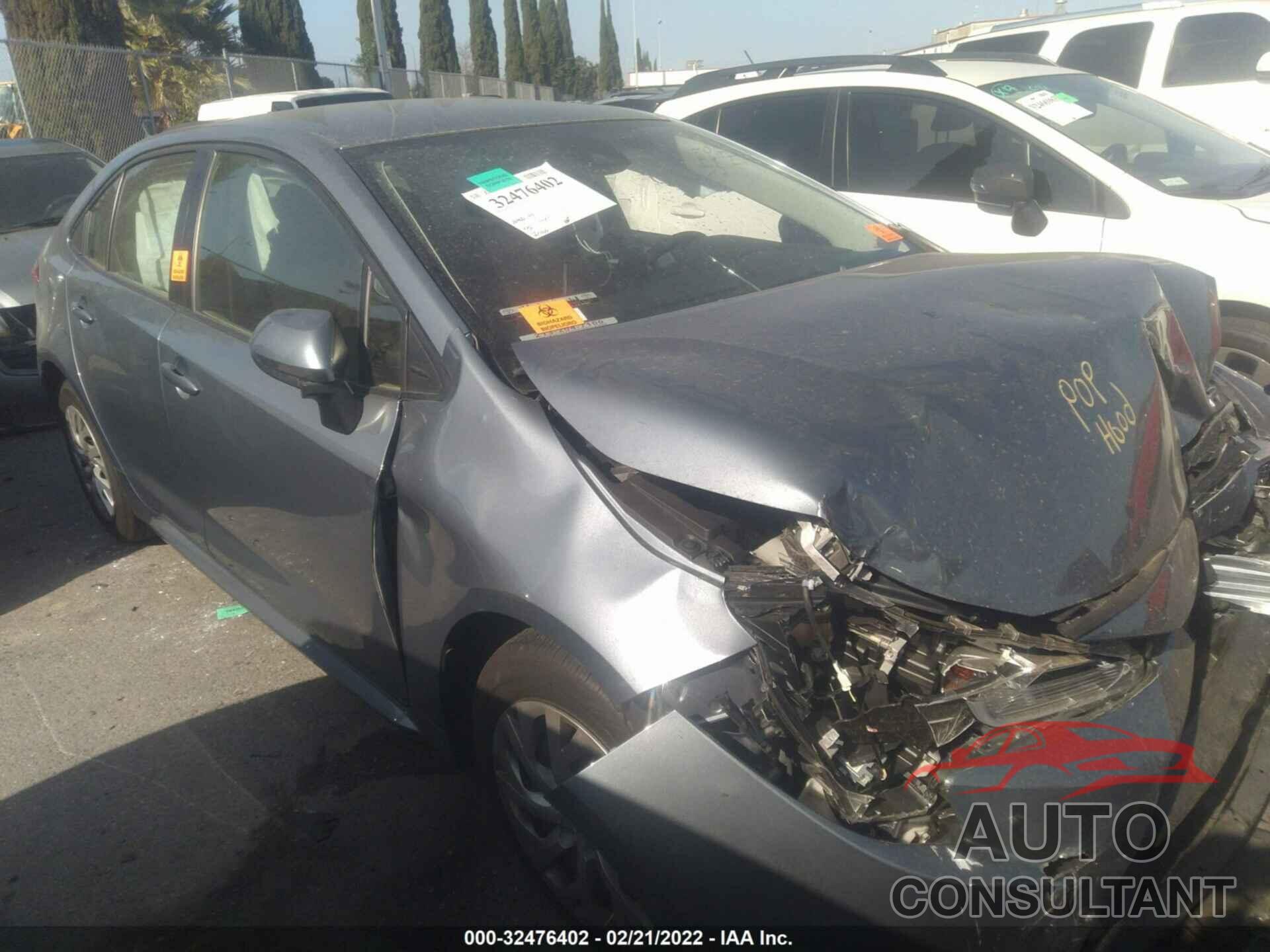 TOYOTA COROLLA 2020 - JTDEPRAE9LJ006619