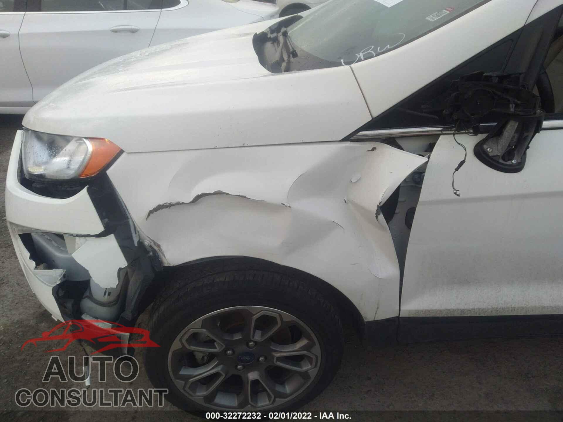 FORD ECOSPORT 2020 - MAJ6S3KL3LC354231