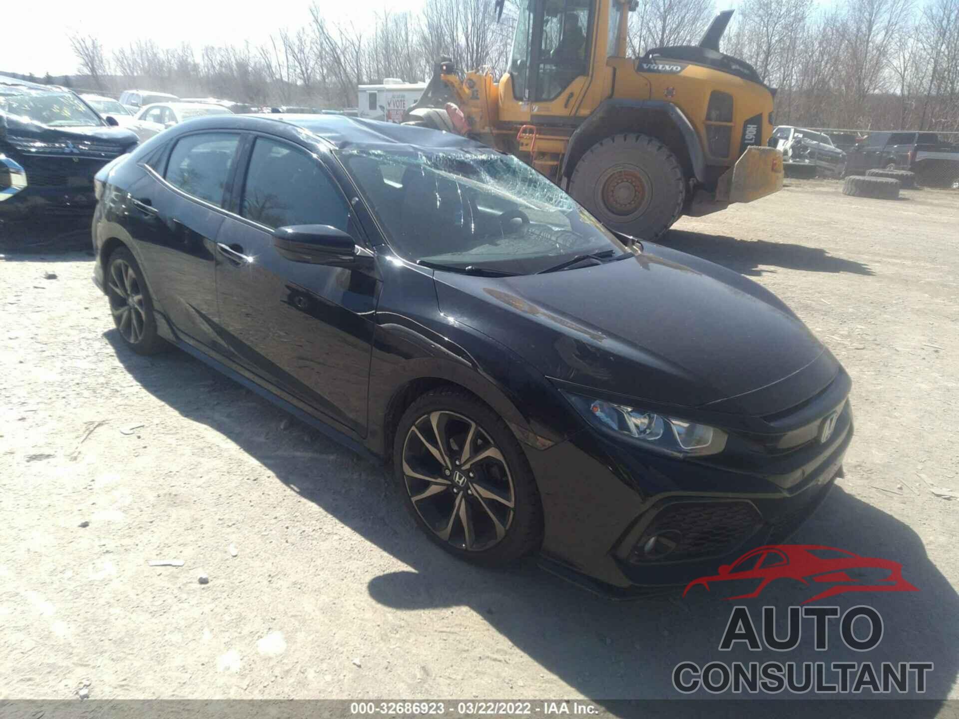 HONDA CIVIC HATCHBACK 2017 - SHHFK7H49HU232371