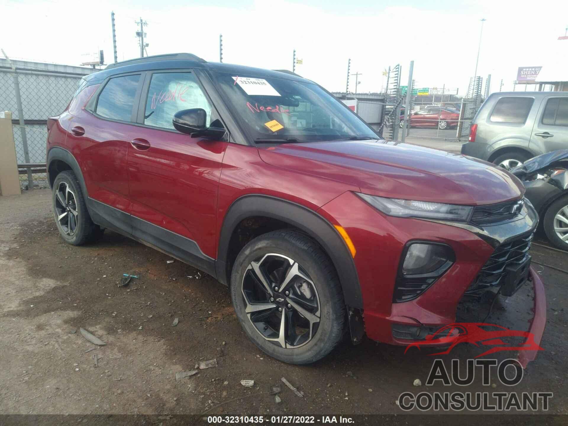 CHEVROLET TRAILBLAZER 2021 - KL79MTSL2MB141454