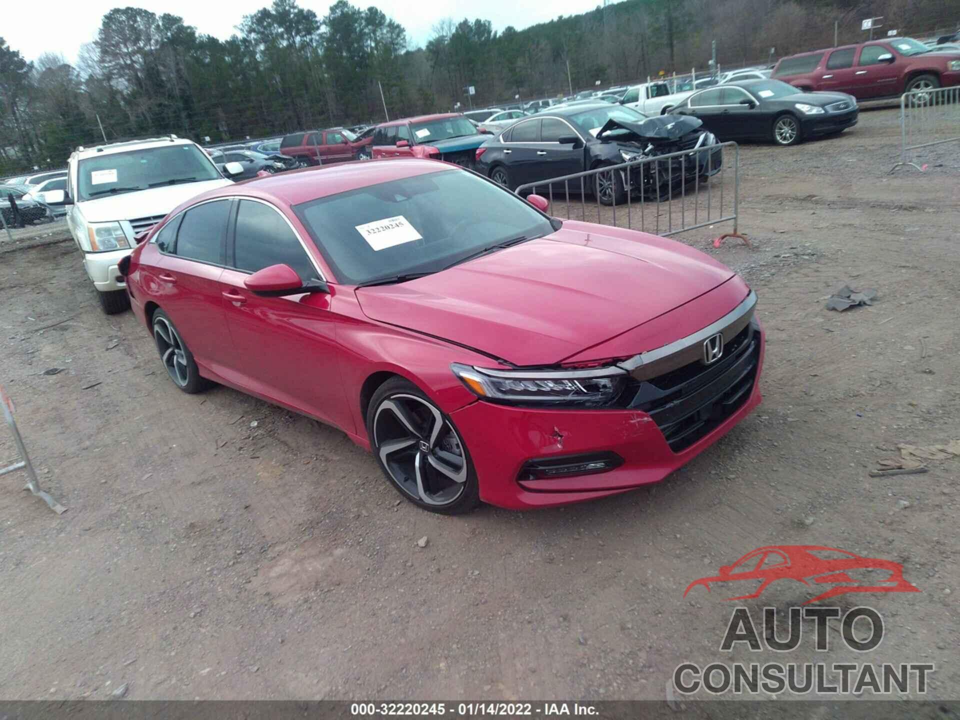 HONDA ACCORD SEDAN 2018 - 1HGCV1F36JA182290