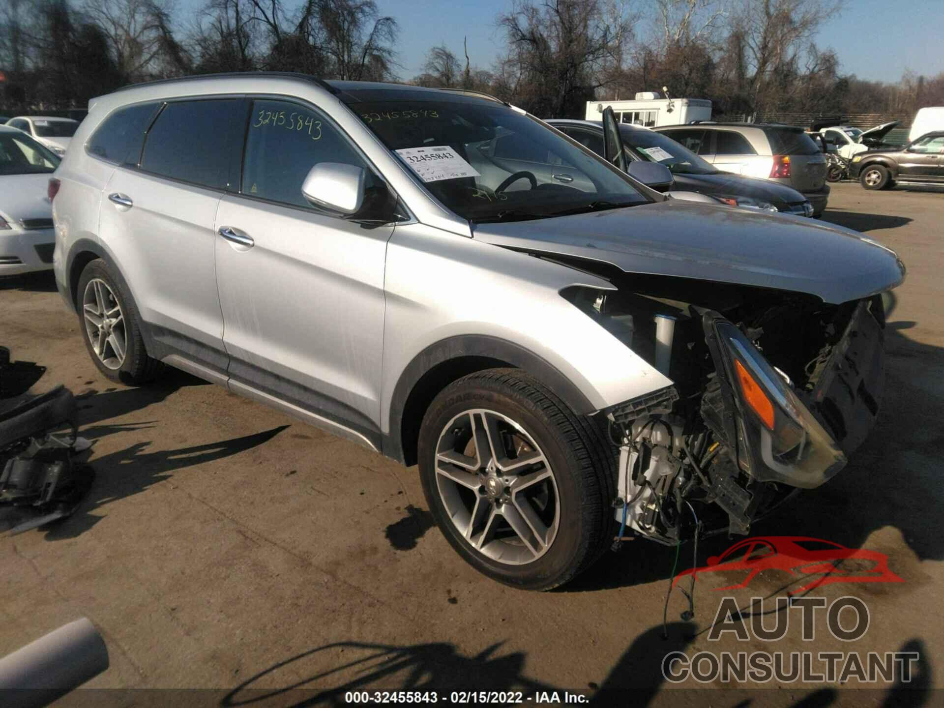 HYUNDAI SANTA FE 2017 - KM8SR4HF3HU199334