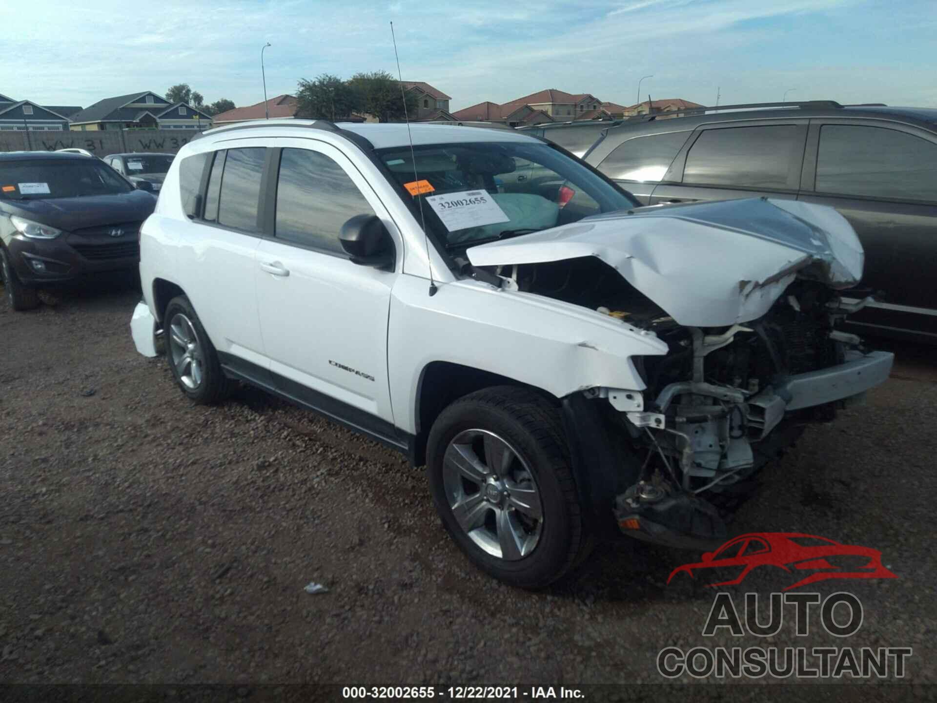 JEEP COMPASS 2016 - 1C4NJDBBXGD780665