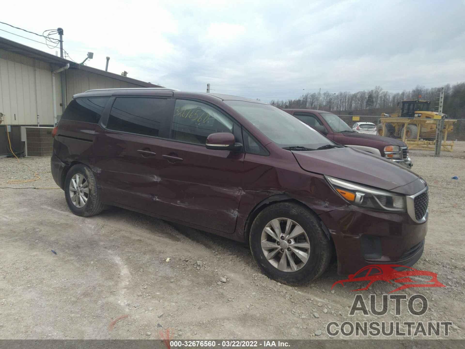 KIA SEDONA 2016 - KNDMB5C19G6092858