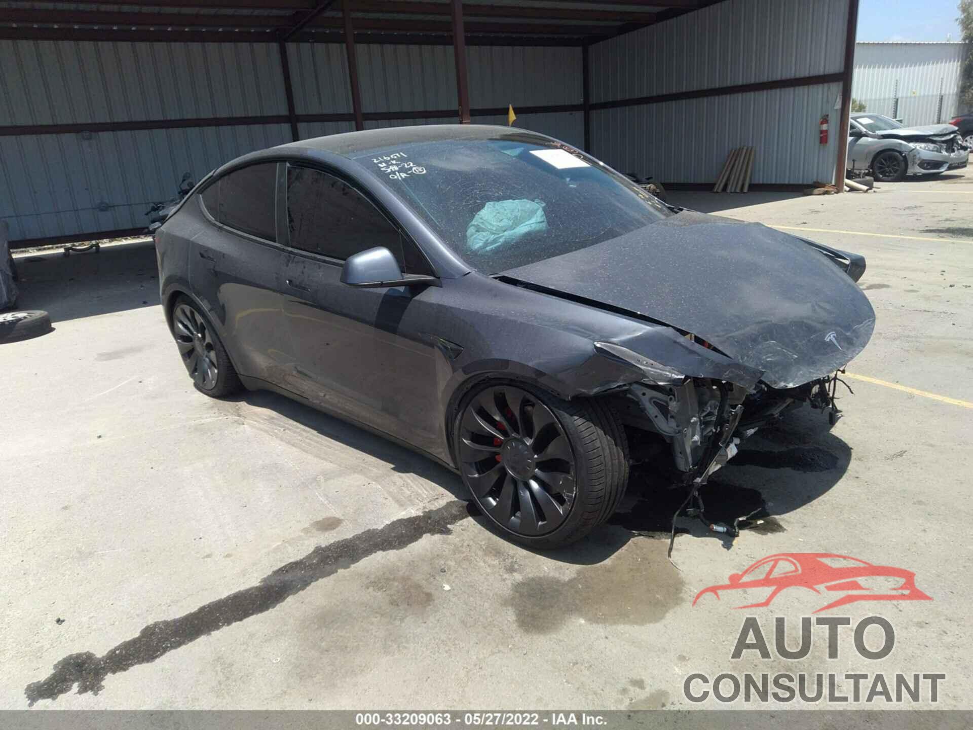TESLA MODEL Y 2022 - 7SAYGDEFXNF391799