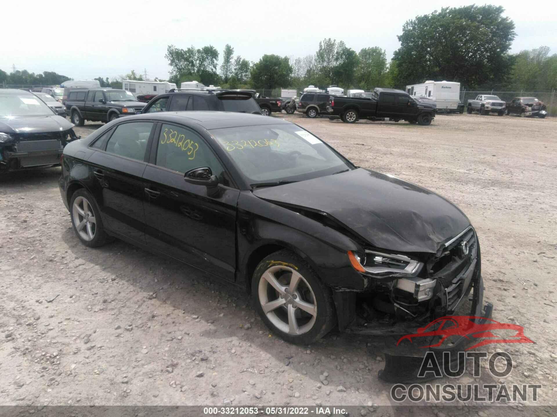 AUDI A3 2016 - WAUB8GFF9G1111265