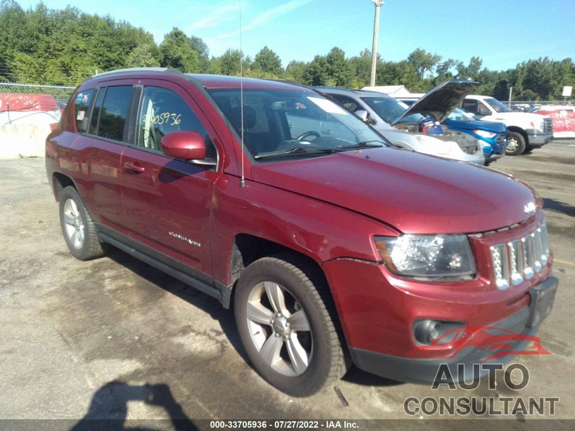 JEEP COMPASS 2016 - 1C4NJDEB1GD545325