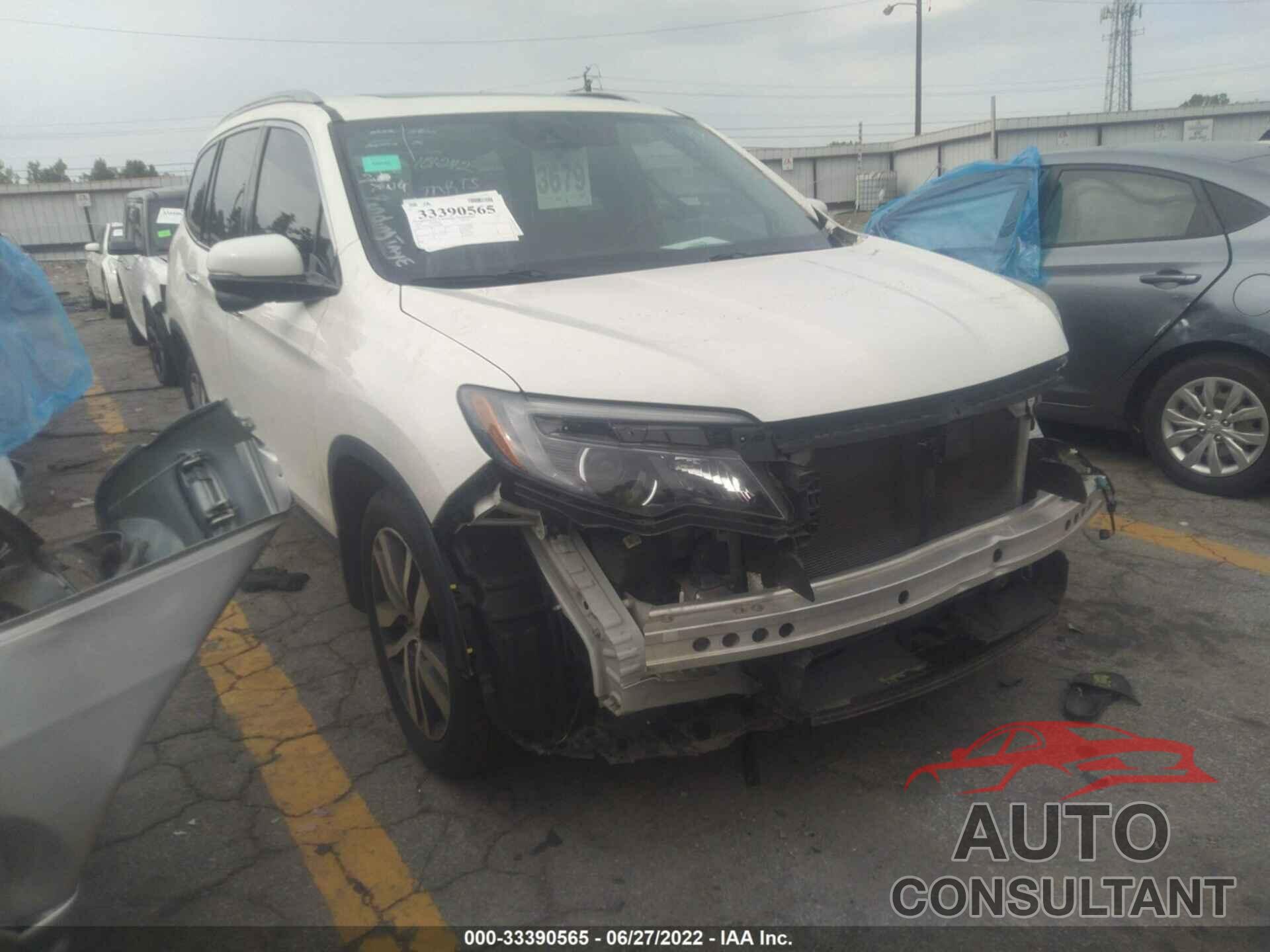 HONDA PILOT 2018 - 5FNYF6H93JB038588