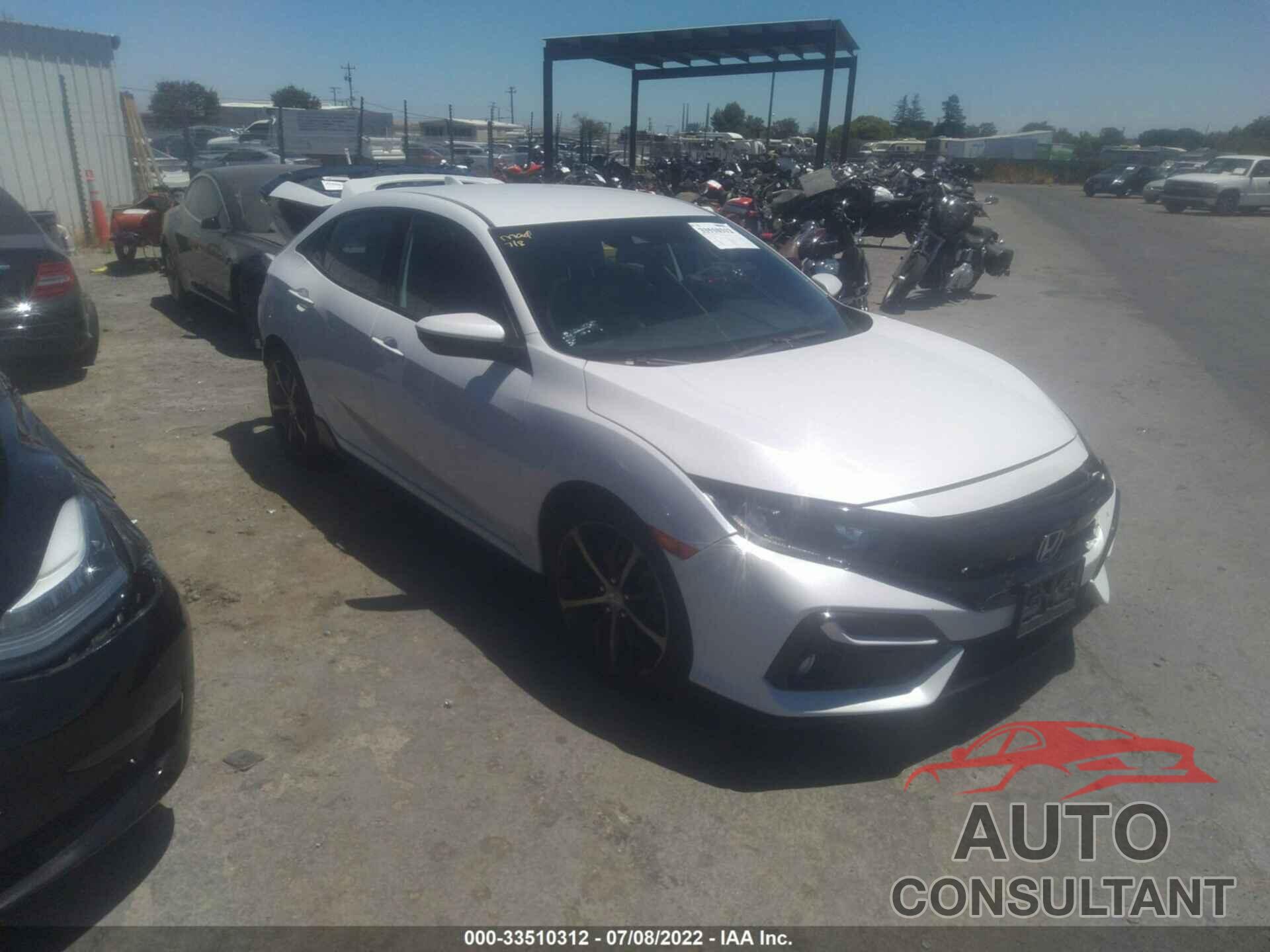 HONDA CIVIC HATCHBACK 2021 - SHHFK7H43MU420622