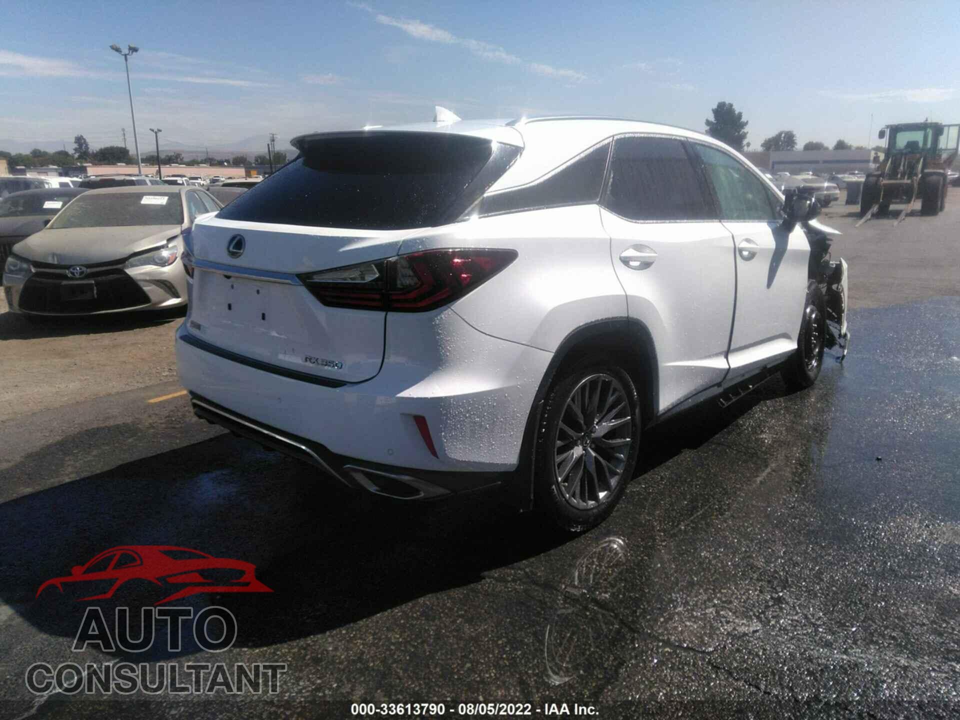 LEXUS RX 2019 - 2T2BZMCA9KC196101