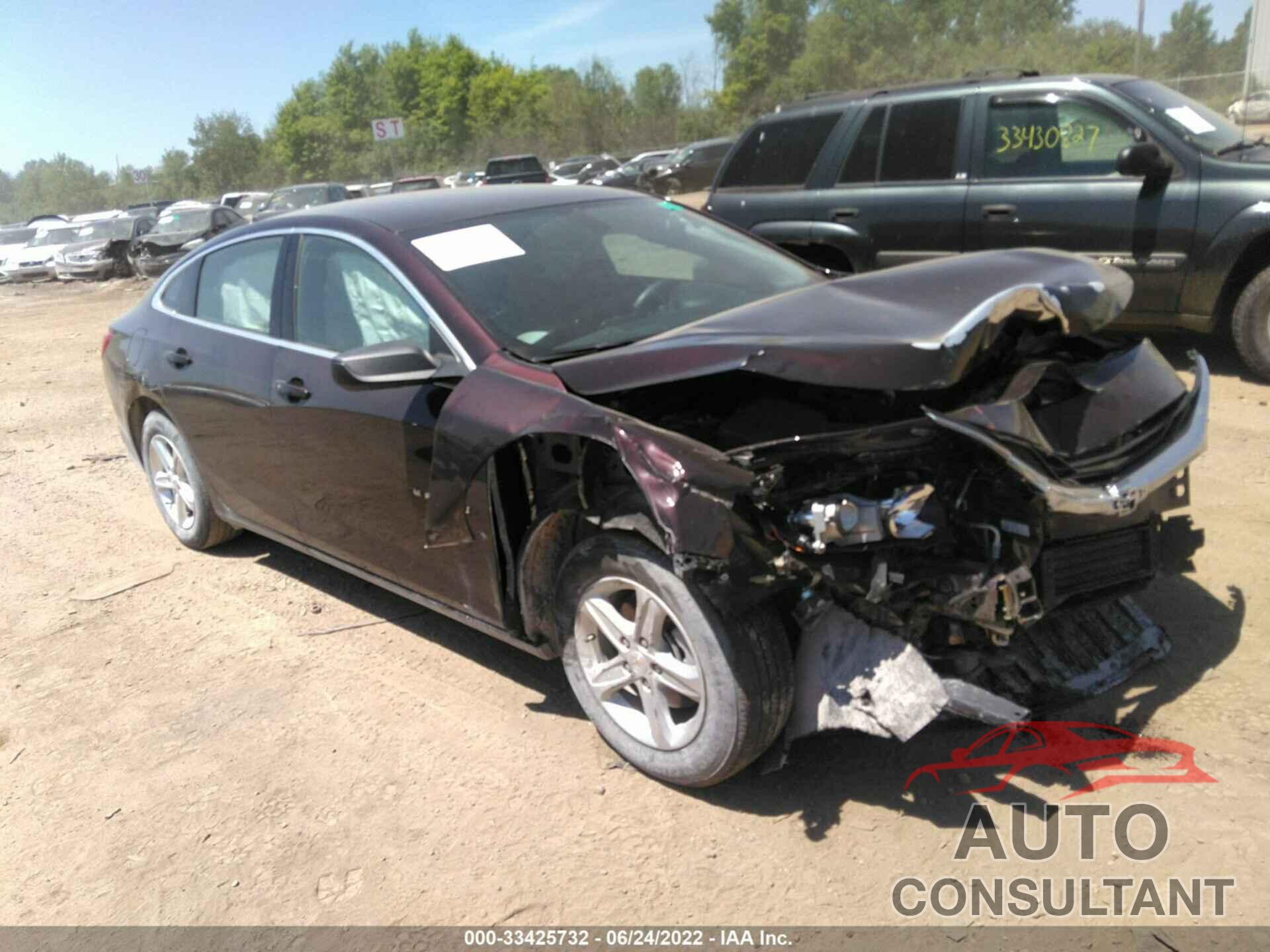 CHEVROLET MALIBU 2021 - 1G1ZB5ST4MF075740