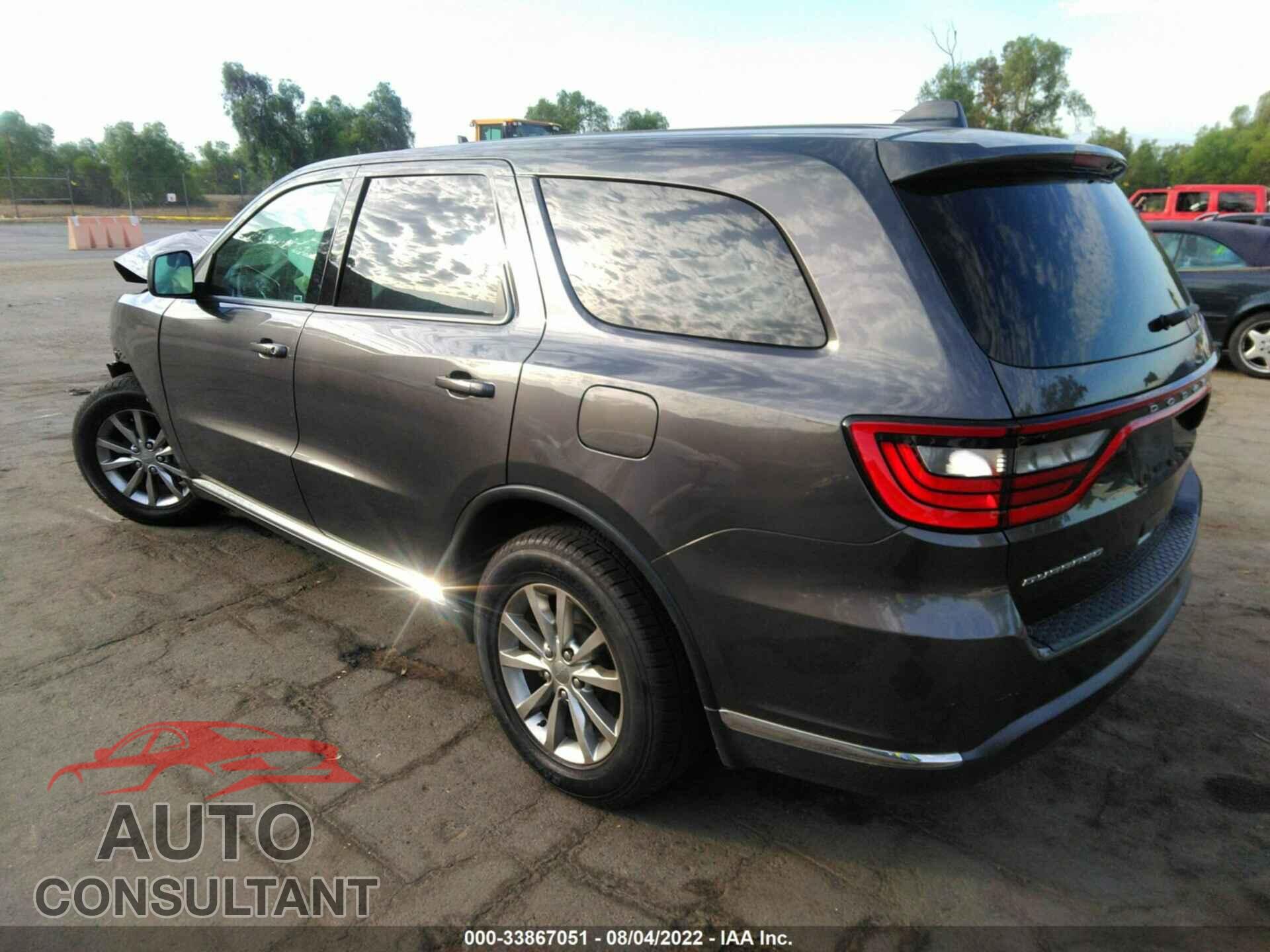 DODGE DURANGO 2017 - 1C4RDHAG7HC936200