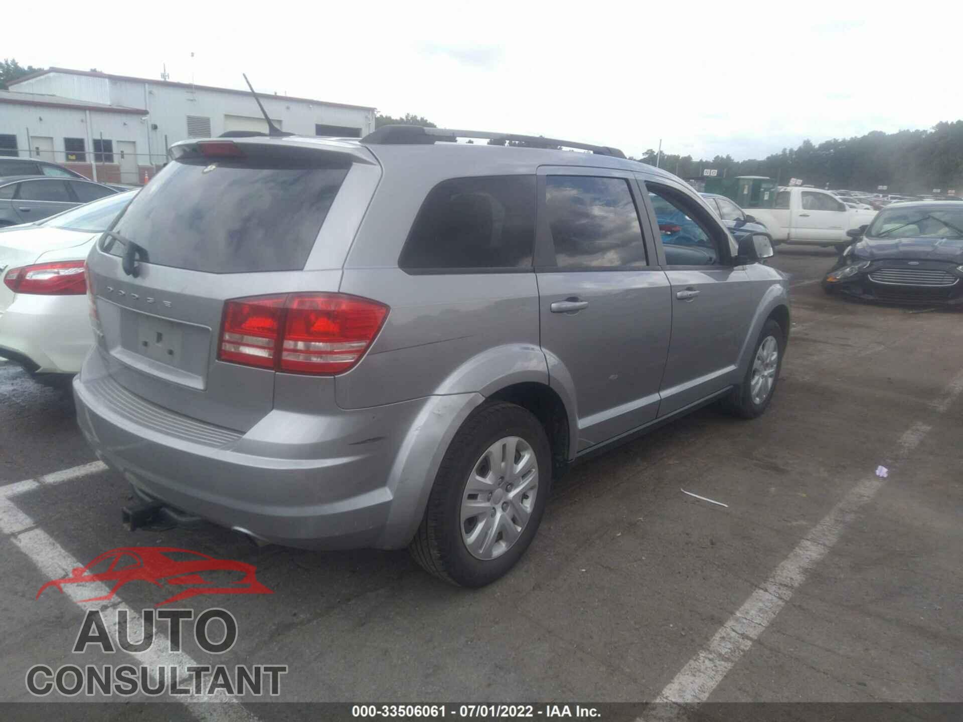 DODGE JOURNEY 2017 - 3C4PDCAB8HT621876