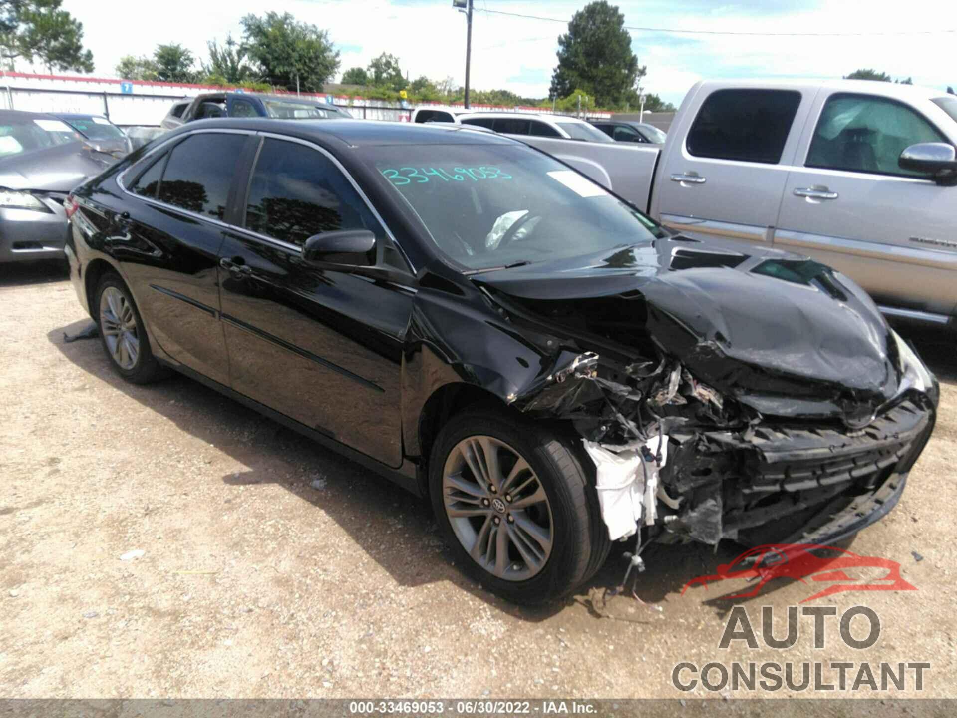 TOYOTA CAMRY 2016 - 4T1BF1FK5GU541937