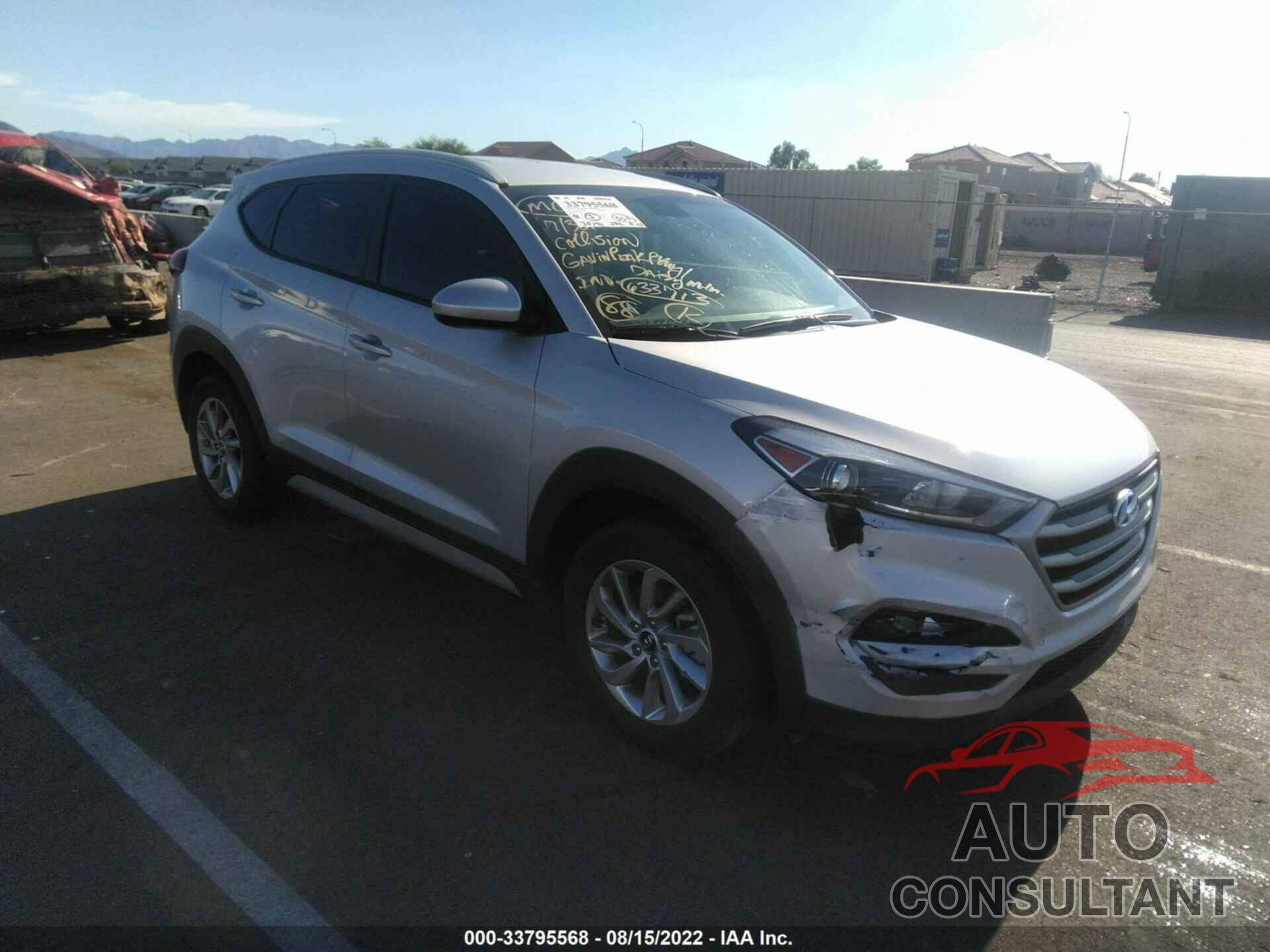 HYUNDAI TUCSON 2018 - KM8J33A49JU724998