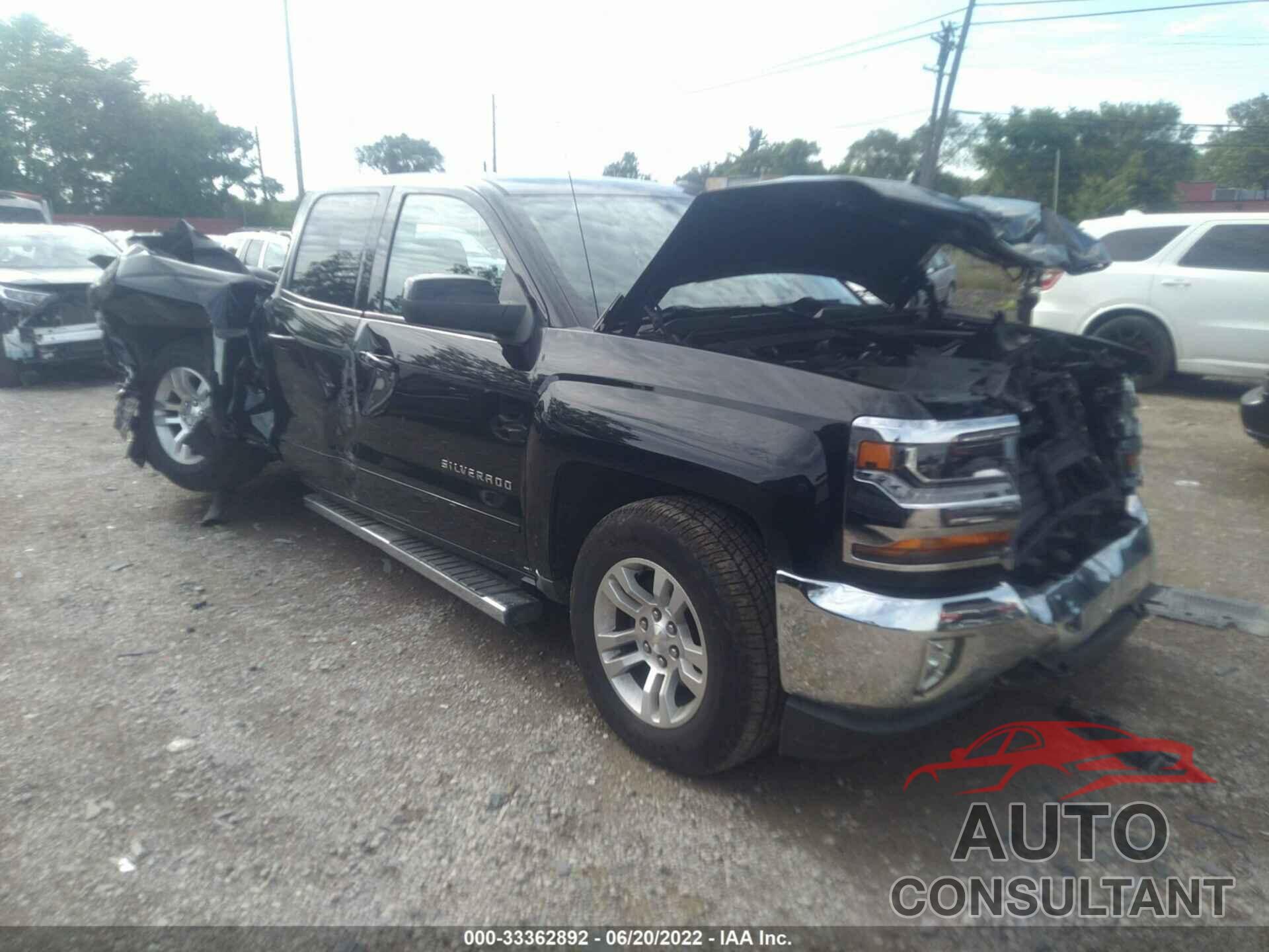 CHEVROLET SILVERADO 1500 2017 - 1GCVKREC6HZ198131