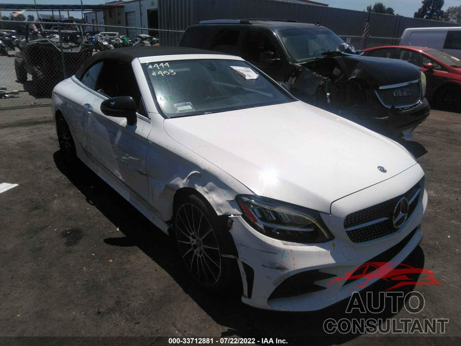 MERCEDES-BENZ C-CLASS 2020 - W1KWK8DB8LG008377