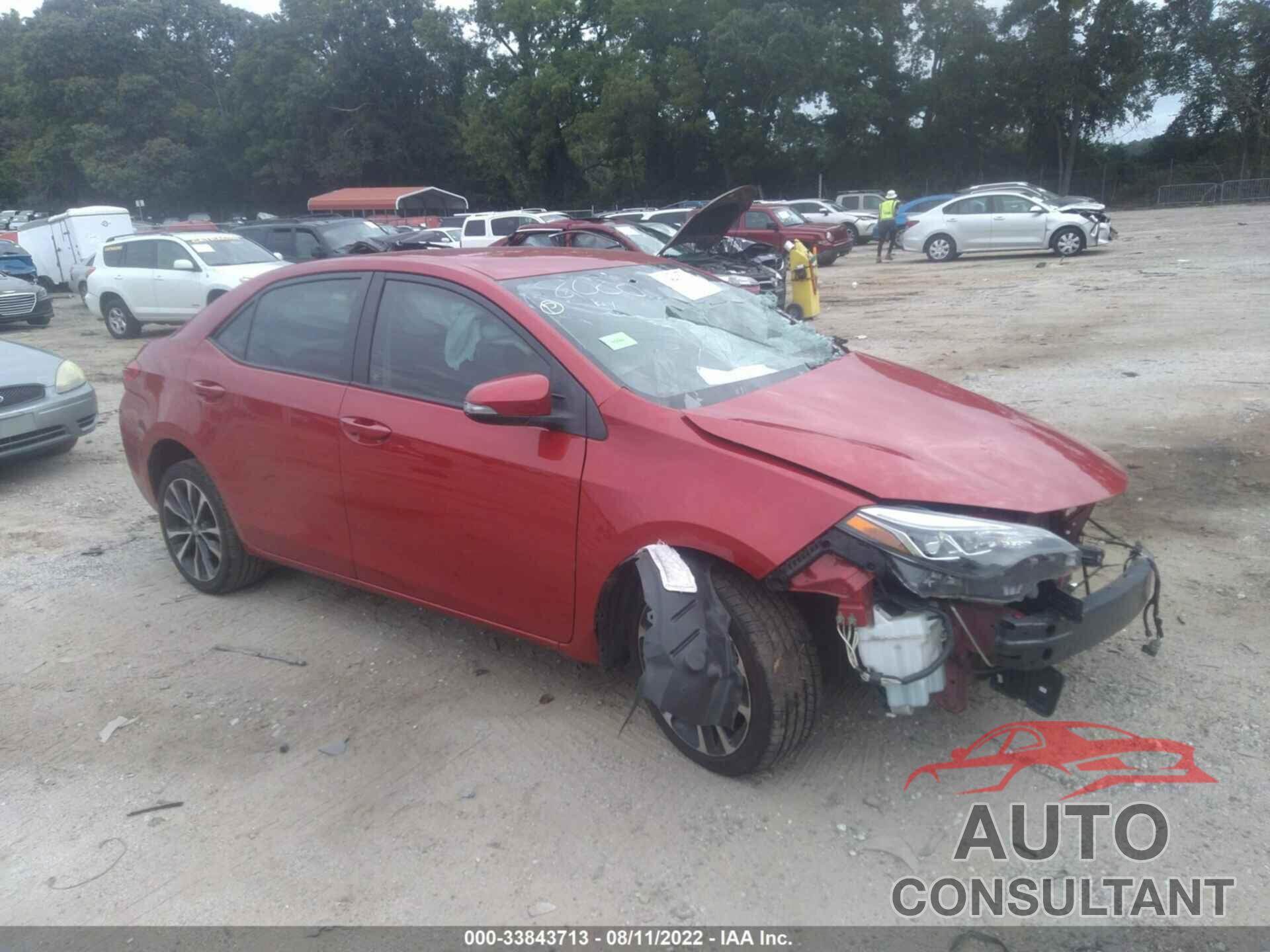 TOYOTA COROLLA 2017 - 2T1BURHE4HC778000
