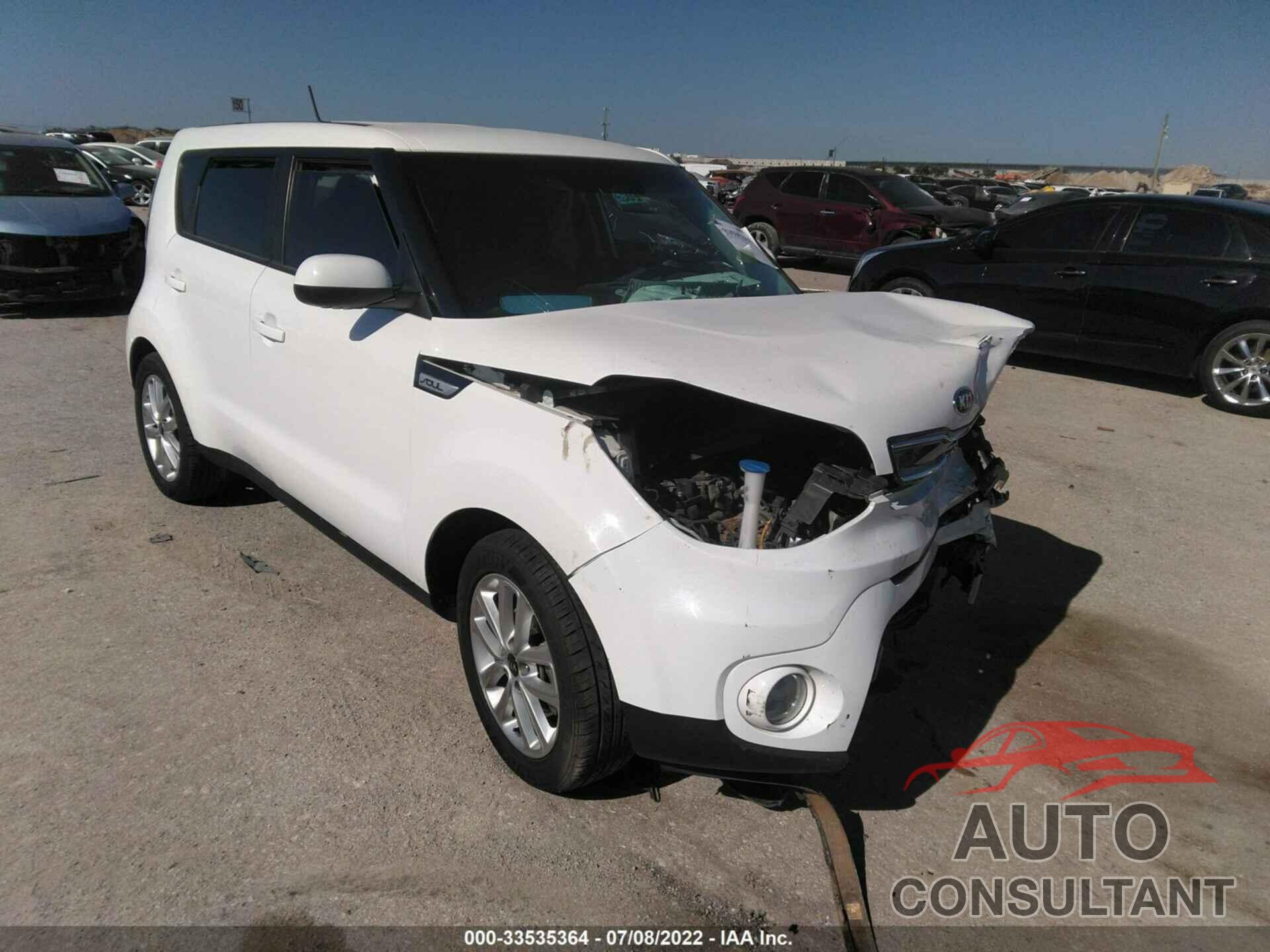 KIA SOUL 2019 - KNDJP3A57K7680291