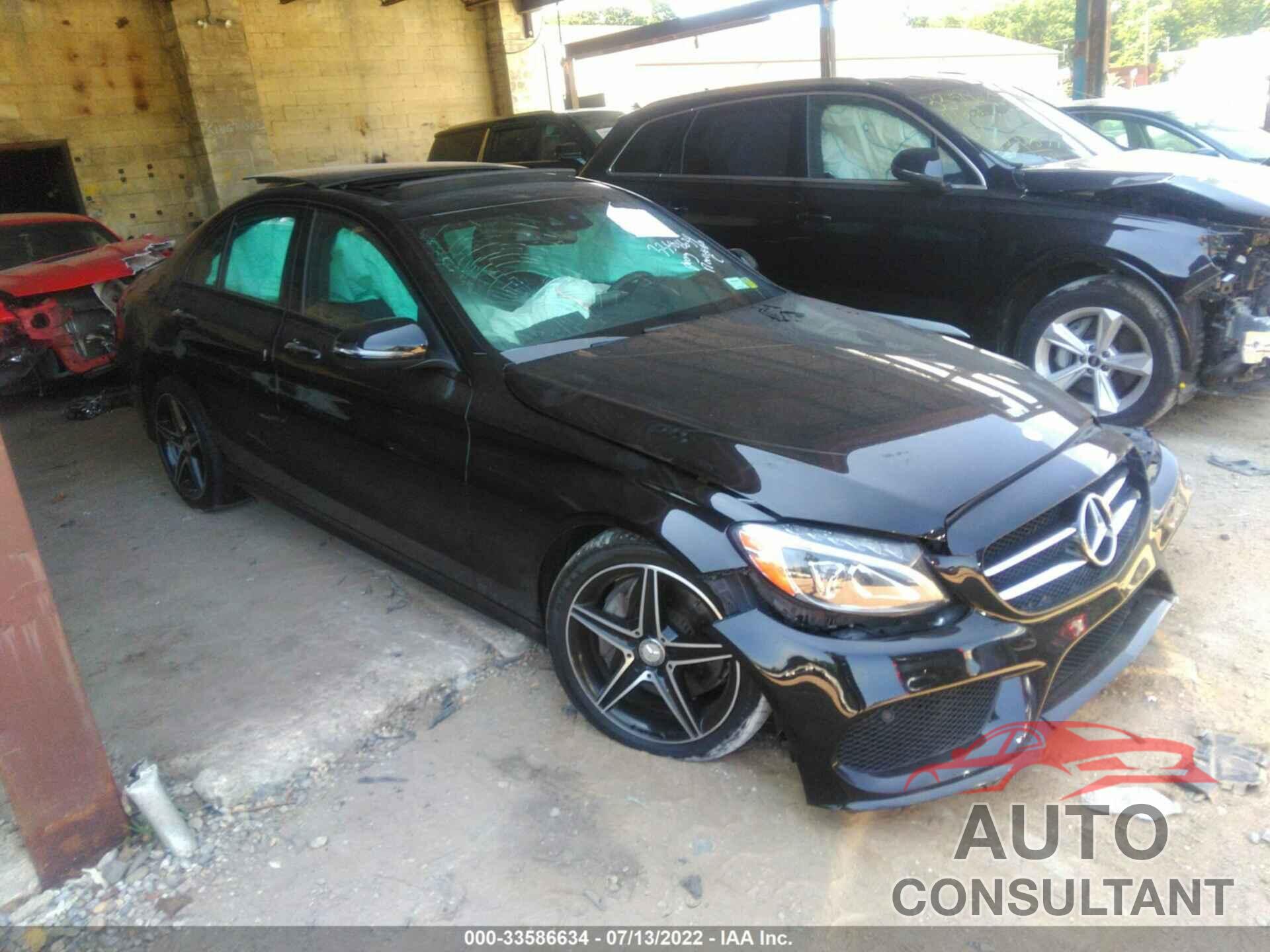 MERCEDES-BENZ C-CLASS 2017 - WDDWF4KB6HR242707