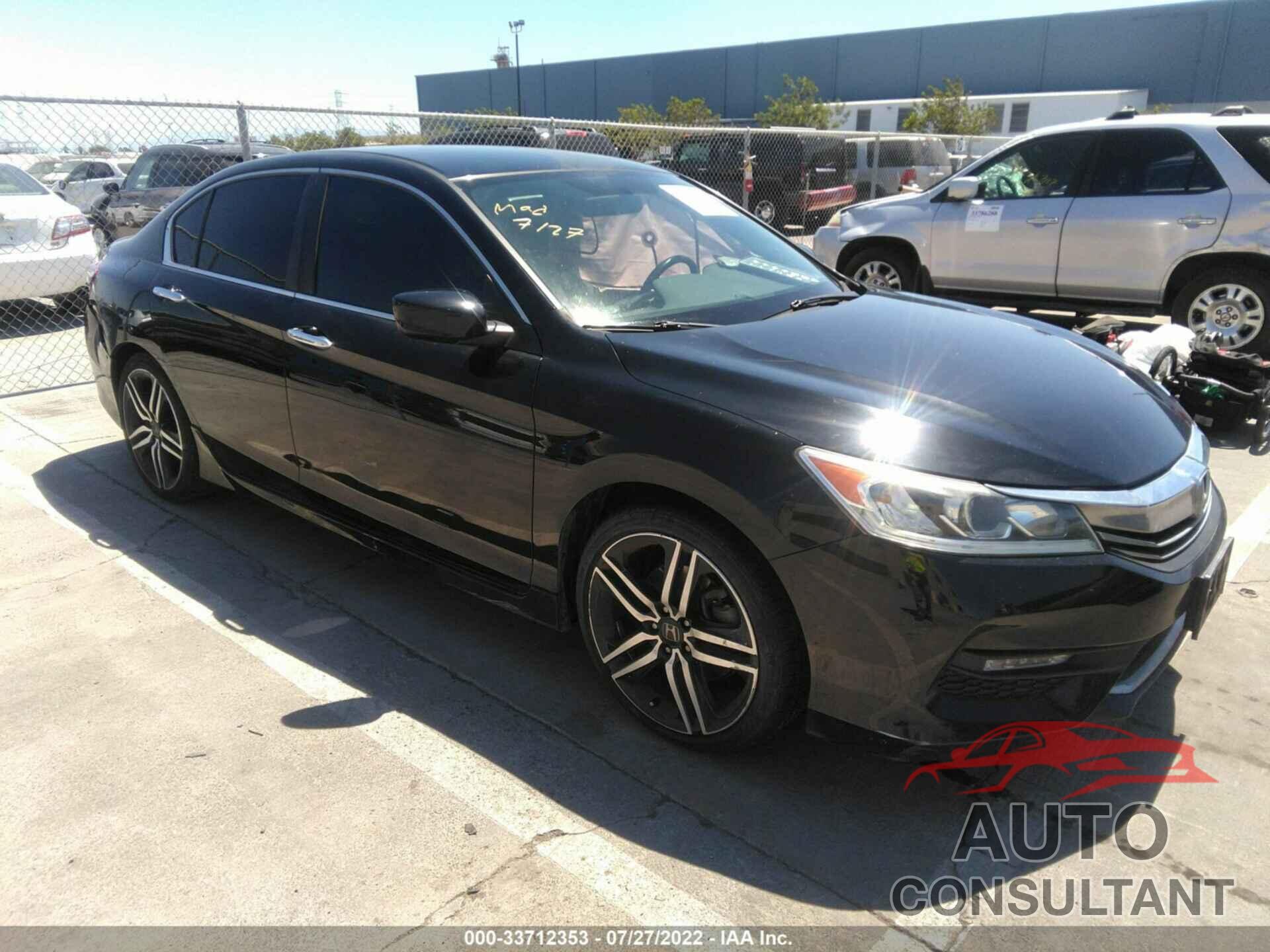 HONDA ACCORD SEDAN 2017 - 1HGCR2F59HA190311