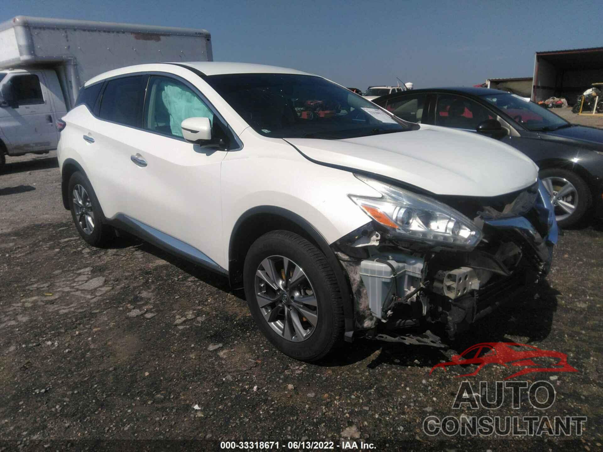 NISSAN MURANO 2016 - 5N1AZ2MG5GN160140