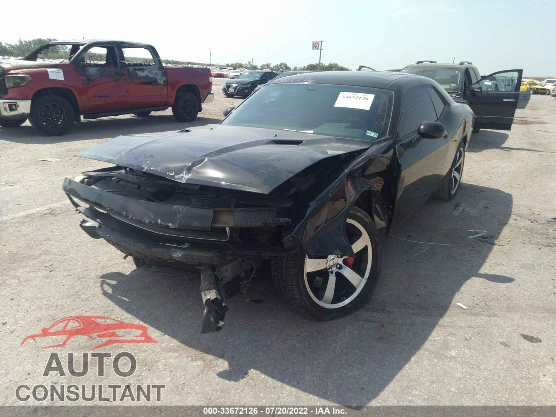 DODGE CHALLENGER 2012 - 2C3CDYCJXCH100731