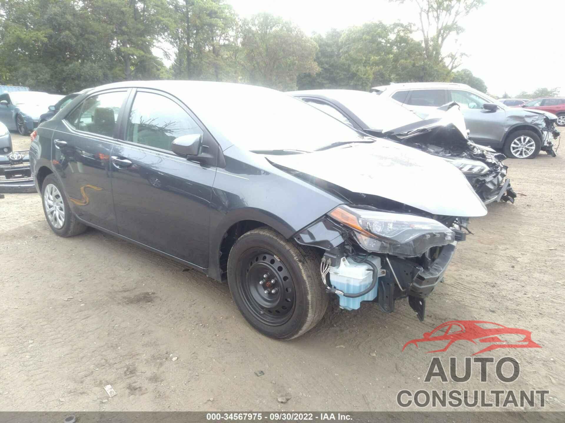TOYOTA COROLLA 2019 - 2T1BURHE6KC227882