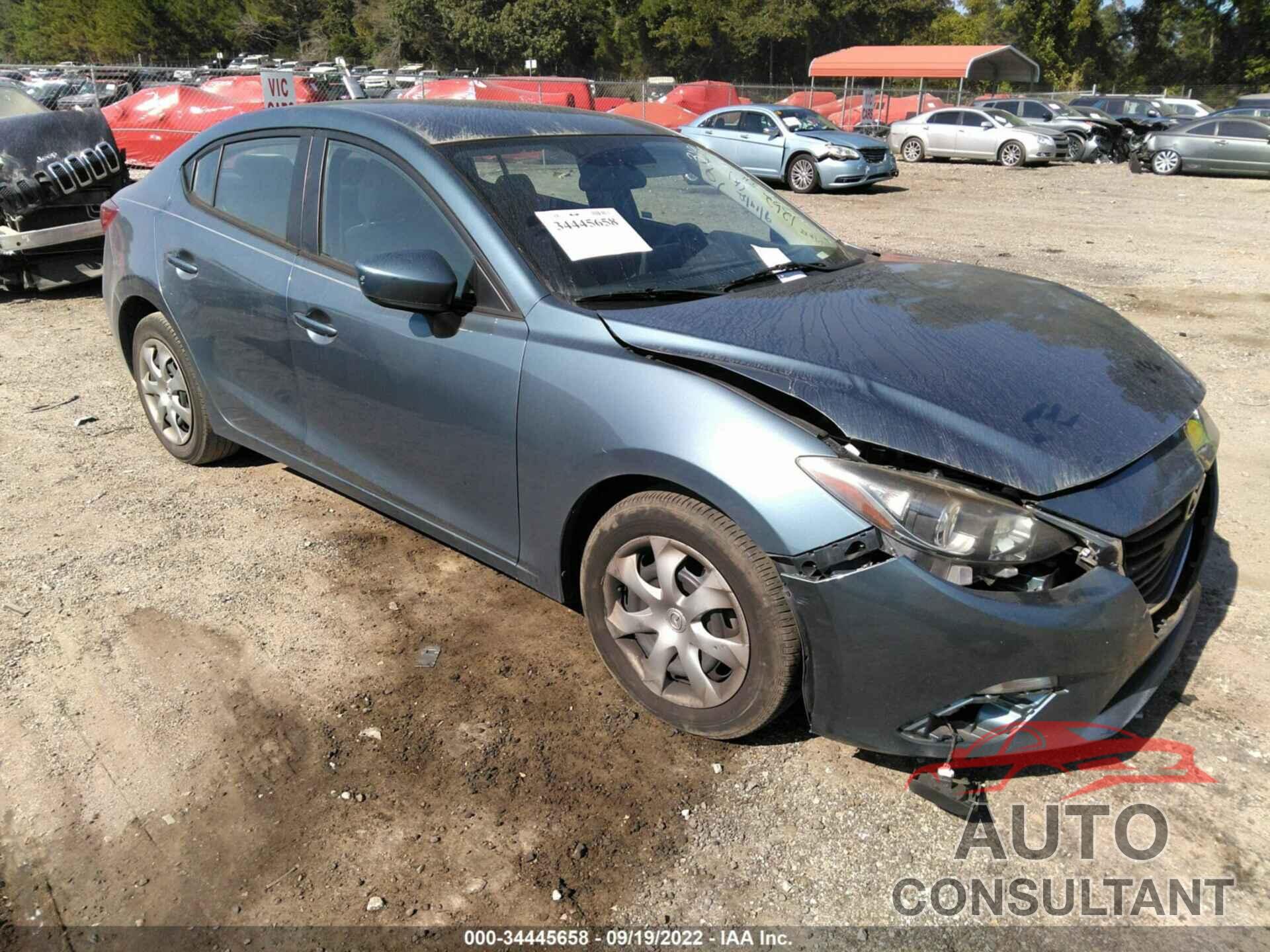 MAZDA MAZDA3 2016 - JM1BM1T7XG1301262