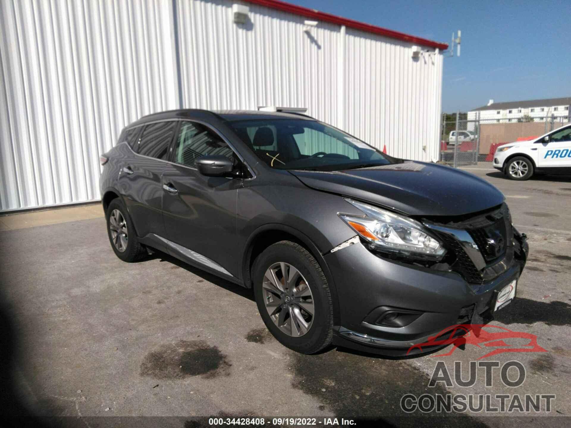 NISSAN MURANO 2017 - 5N1AZ2MHXHN133624