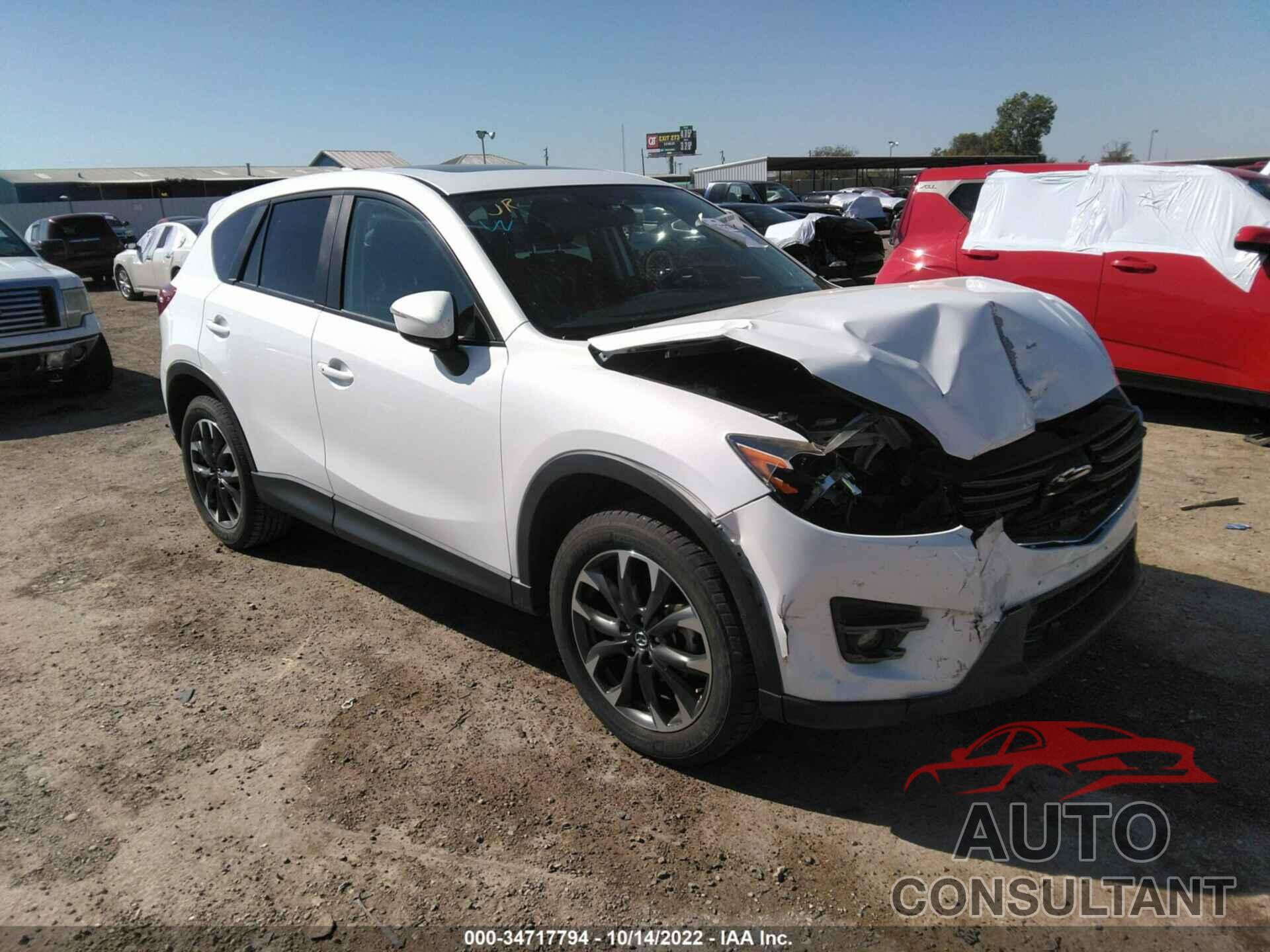 MAZDA CX-5 2016 - JM3KE2DY0G0898557