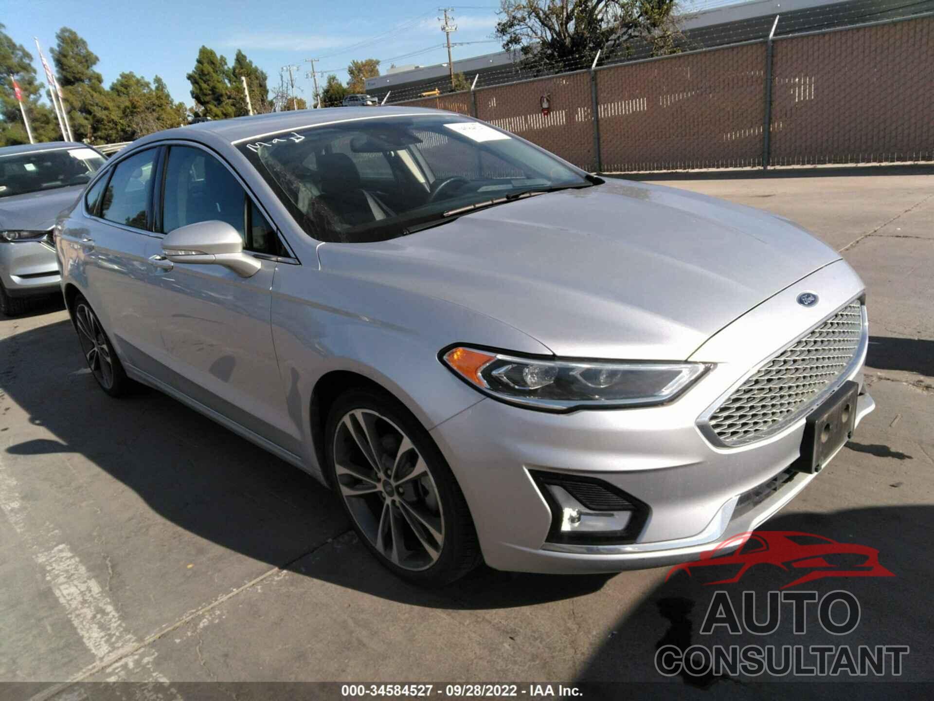 FORD FUSION 2019 - 3FA6P0D91KR207701