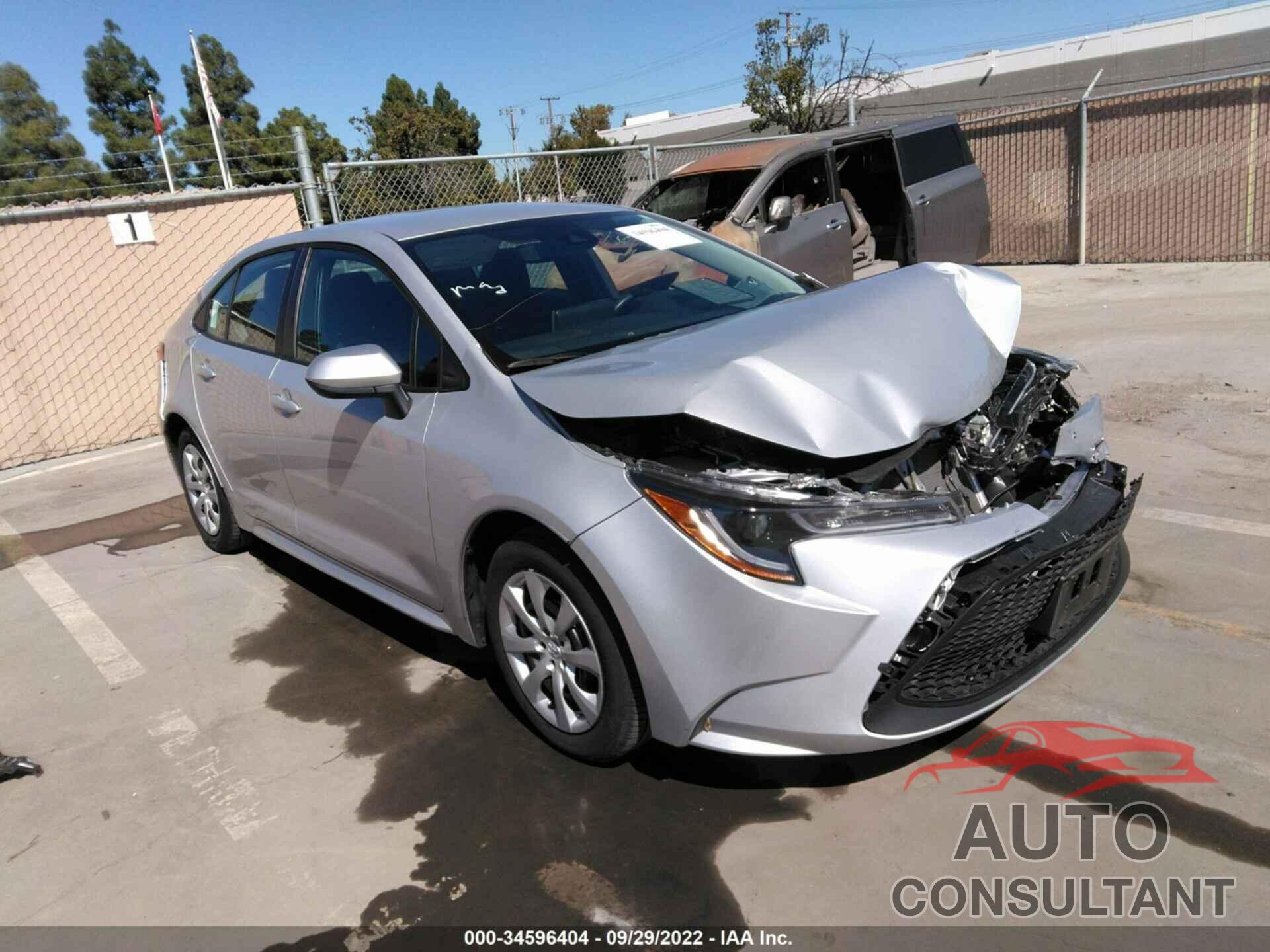TOYOTA COROLLA 2021 - 5YFEPMAE3MP257135