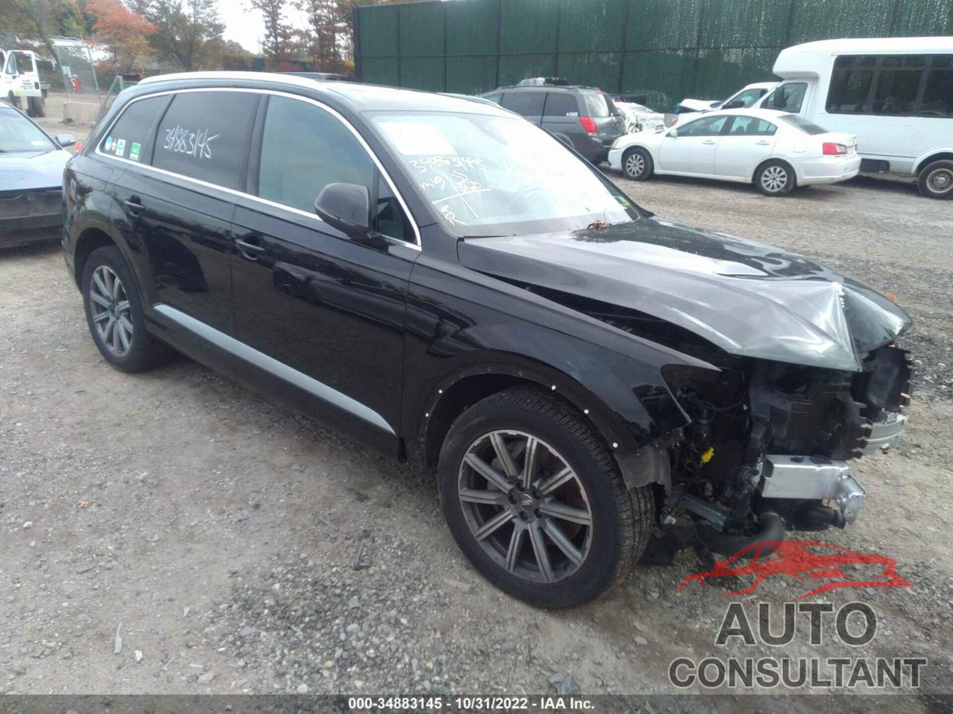 AUDI Q7 2019 - WA1AHAF70KD028670