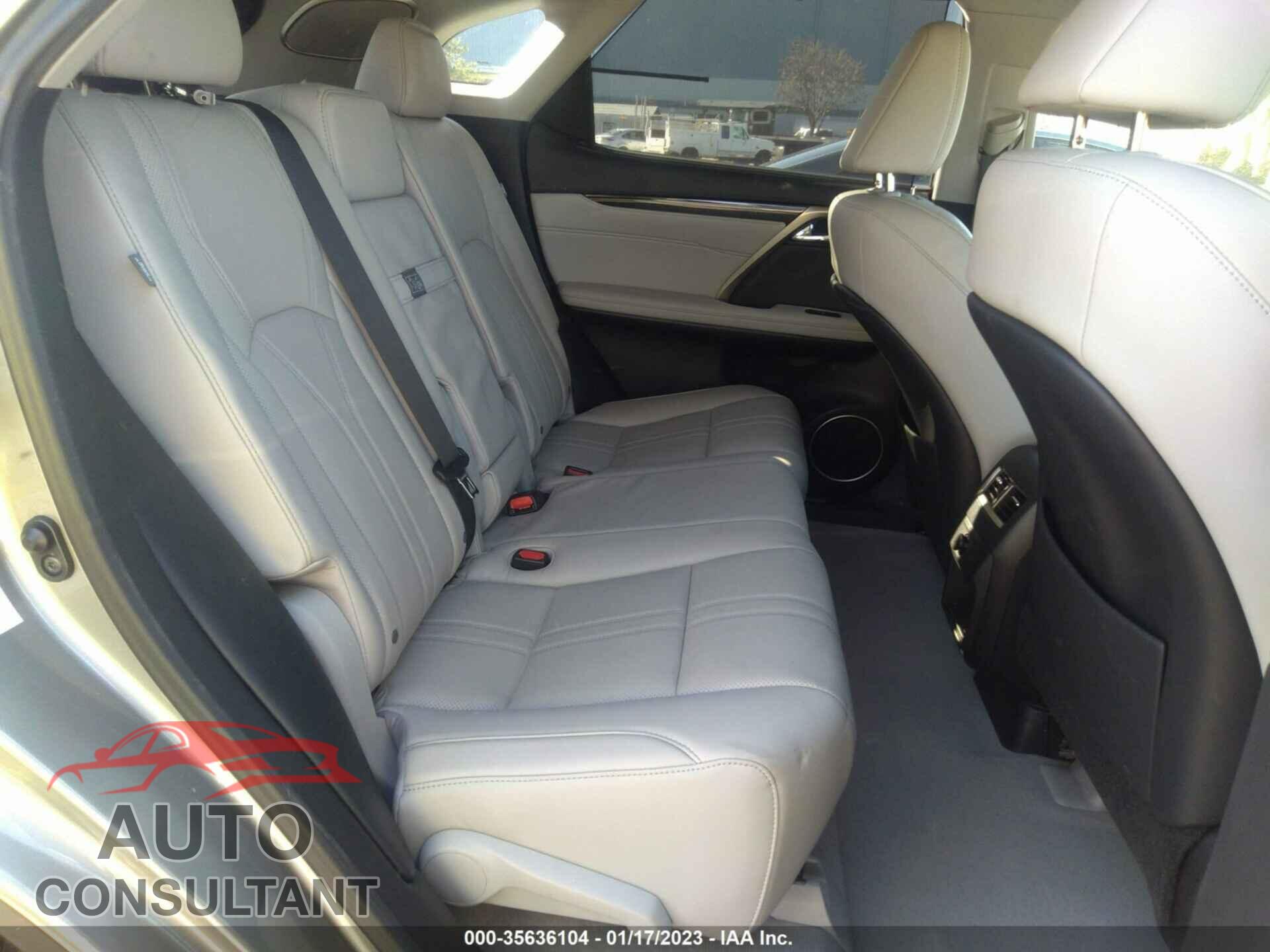 LEXUS RX 2017 - 2T2ZZMCA3HC071330