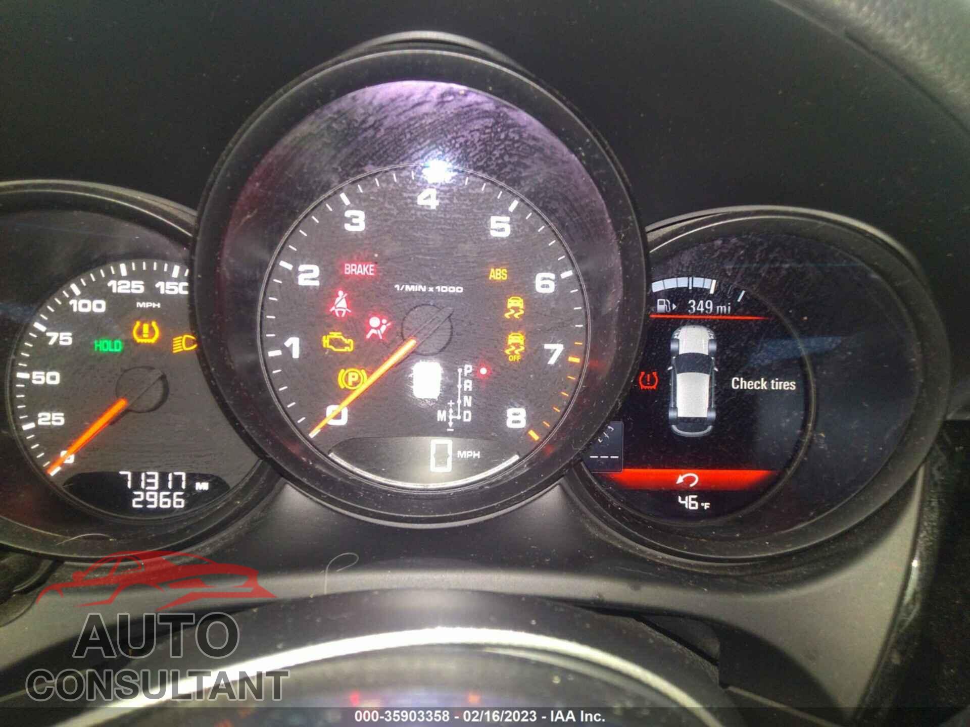 PORSCHE MACAN 2018 - WP1AA2A59JLB02466