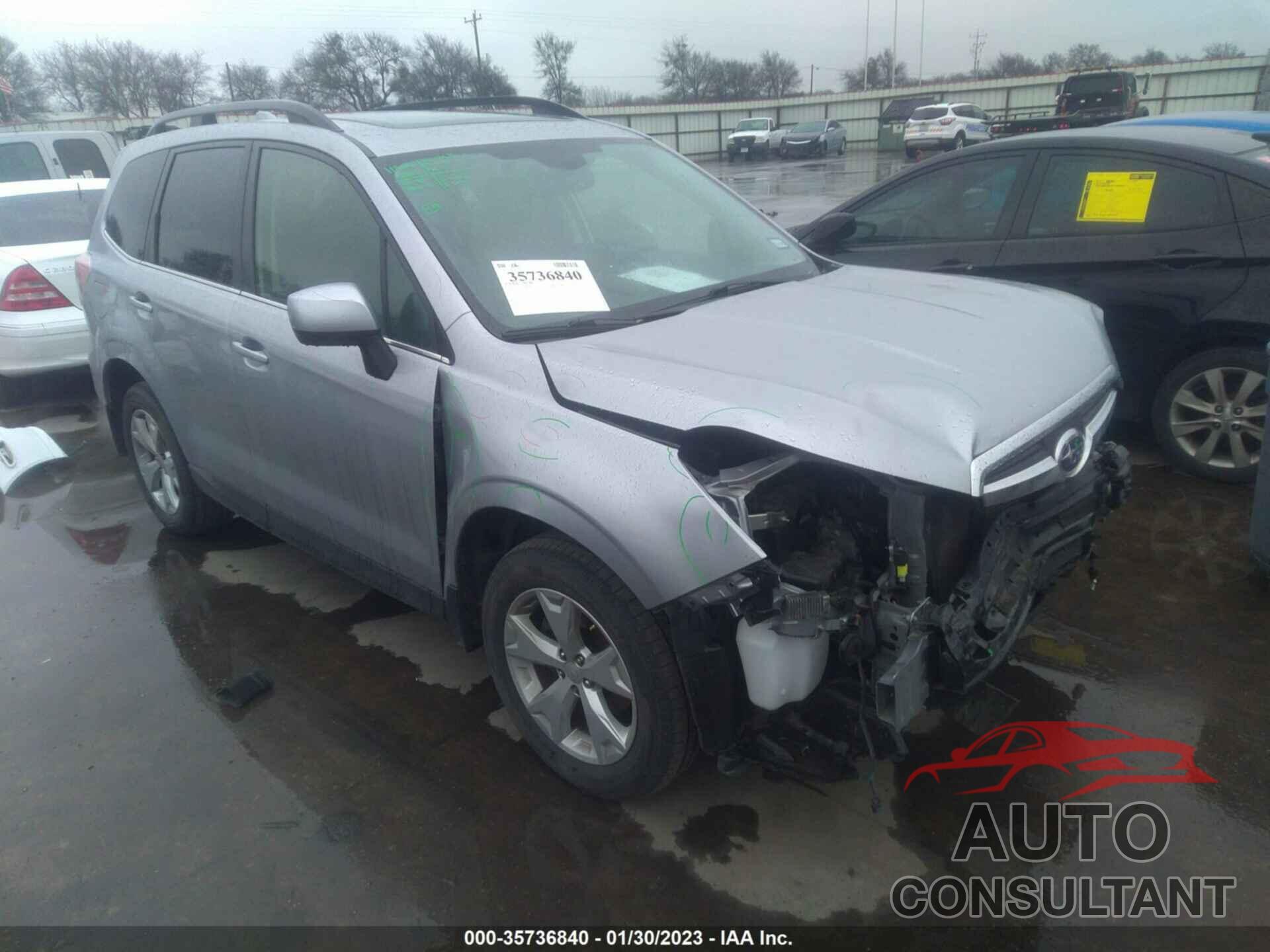 SUBARU FORESTER 2016 - JF2SJARC6GH532231