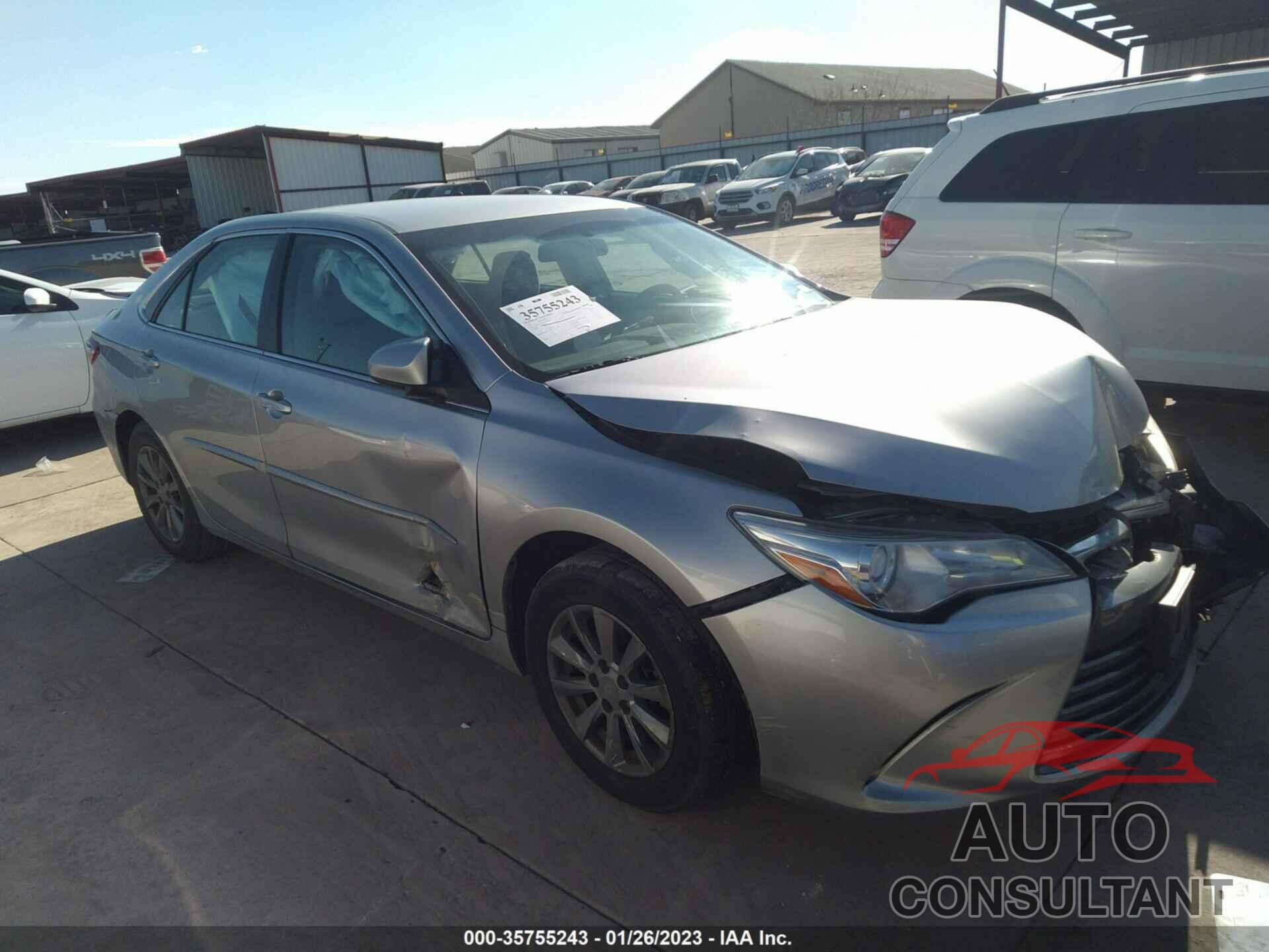 TOYOTA CAMRY 2015 - 4T4BF1FKXFR515113