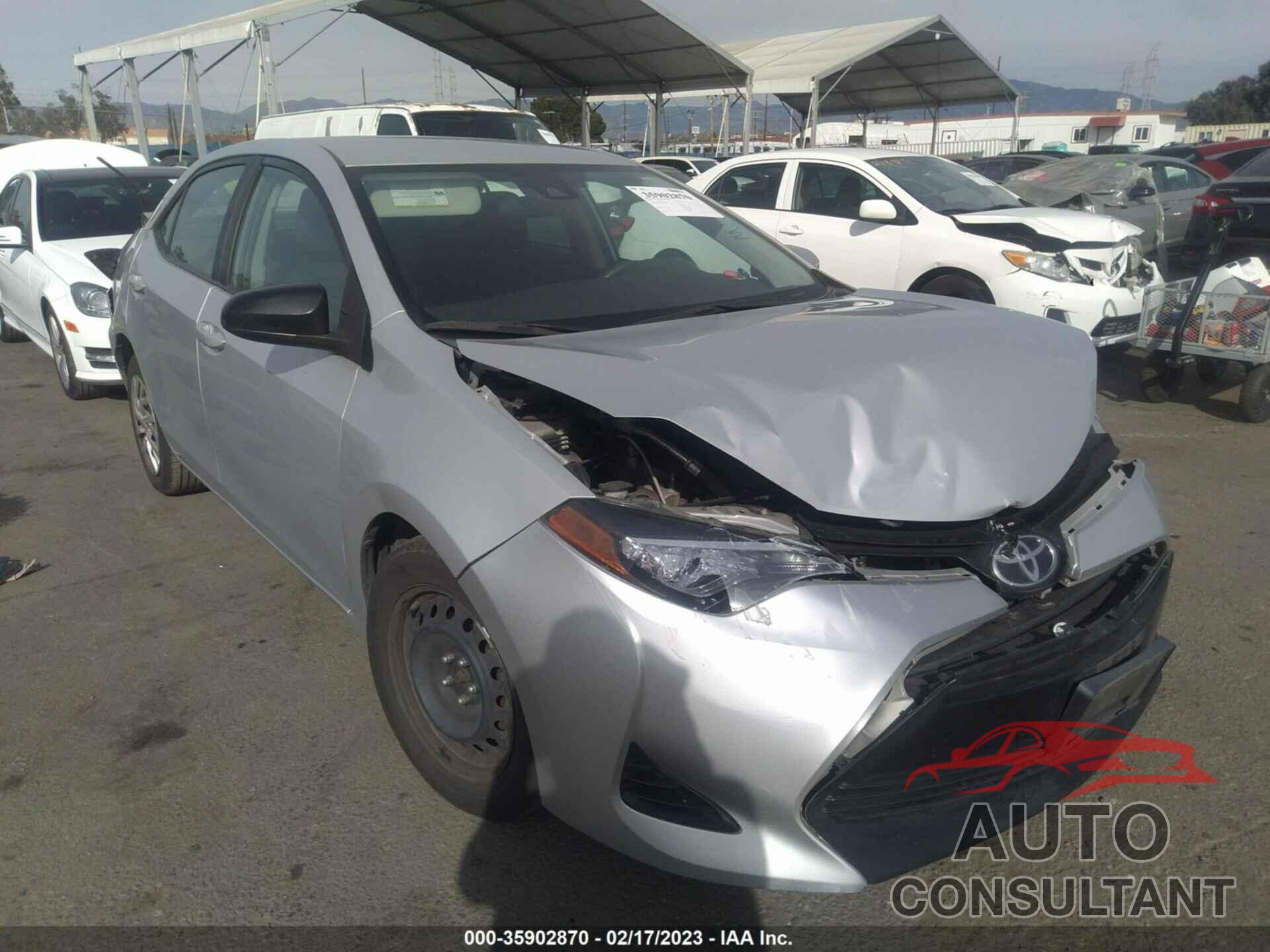 TOYOTA COROLLA 2017 - 2T1BURHEXHC814272