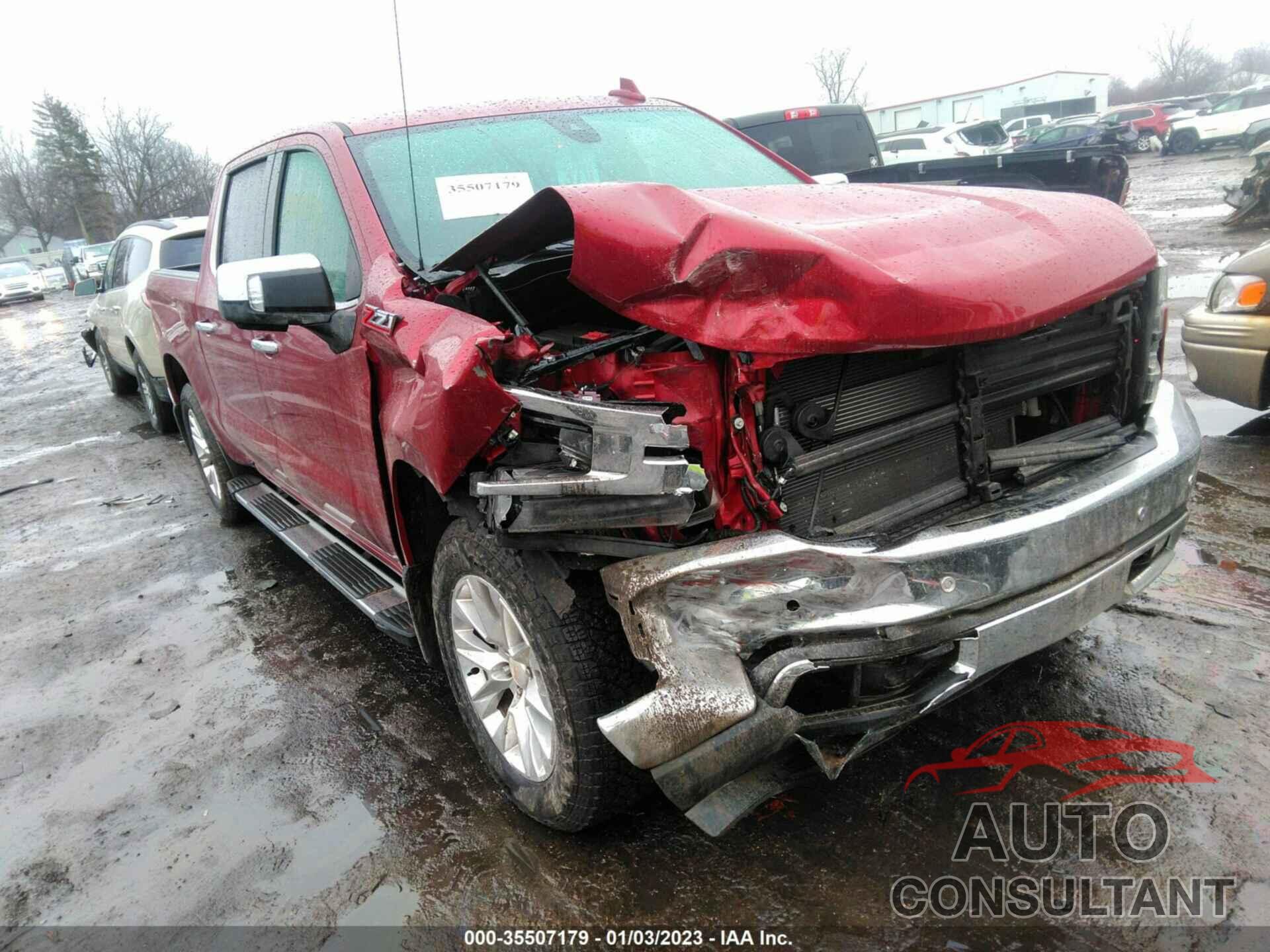 CHEVROLET SILVERADO 1500 2020 - 1GCUYGEL7LZ119153